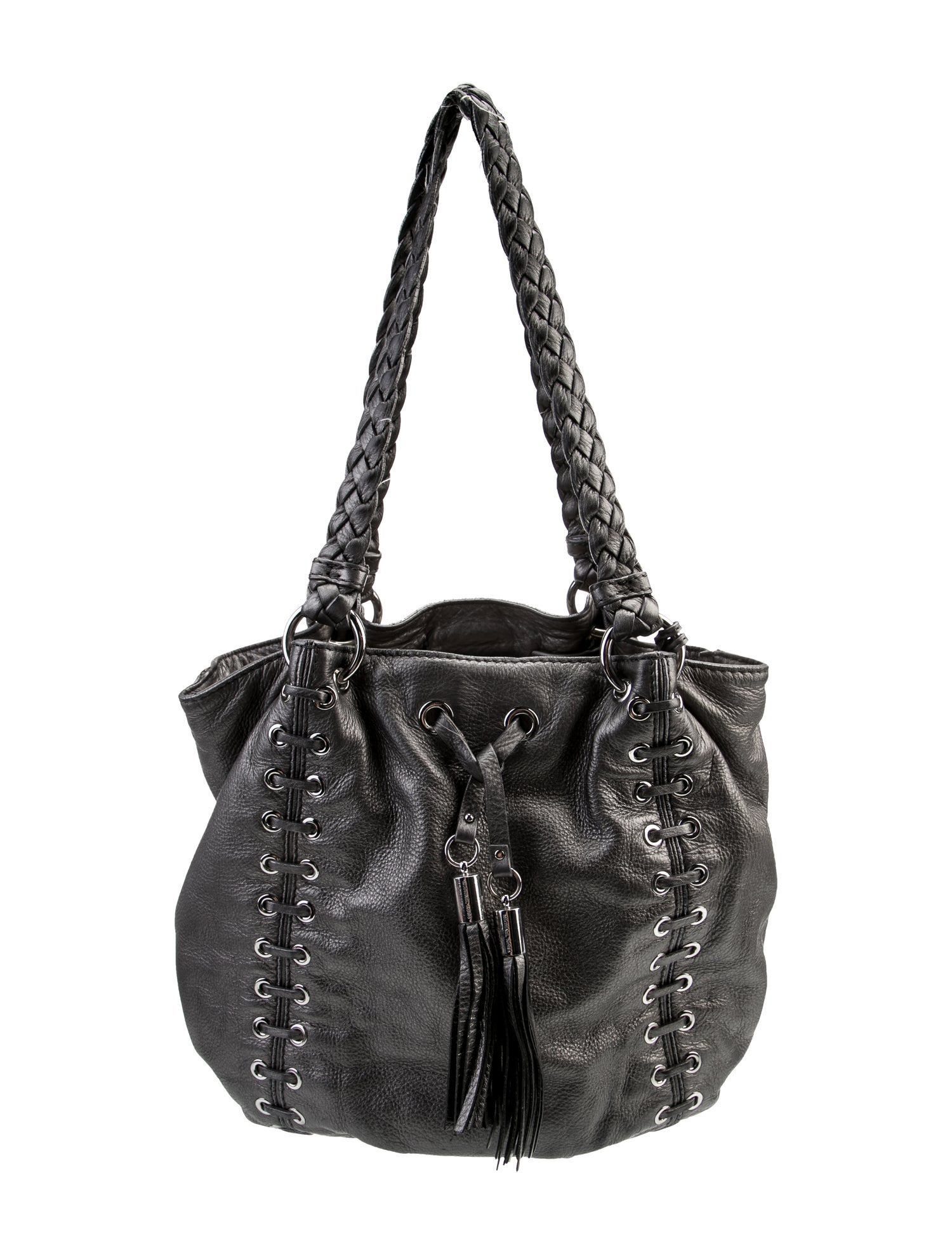 Michael Michael Kors Leather Bucket Bag