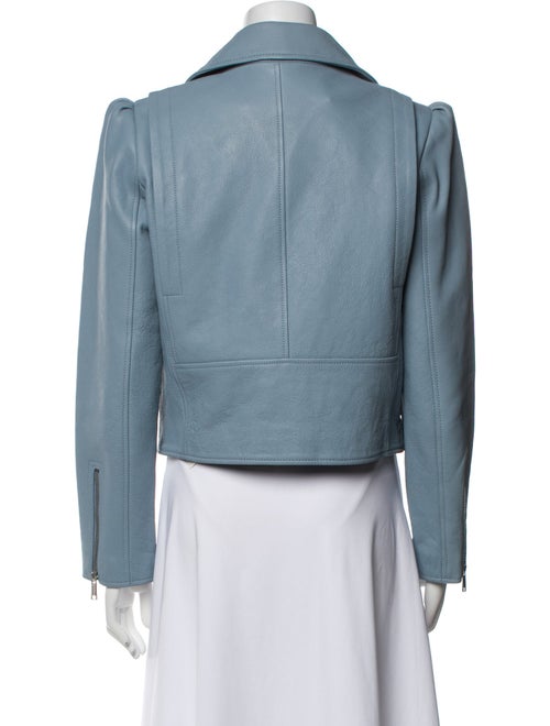 Michael Michael Kors Calf Leather Biker Jacket