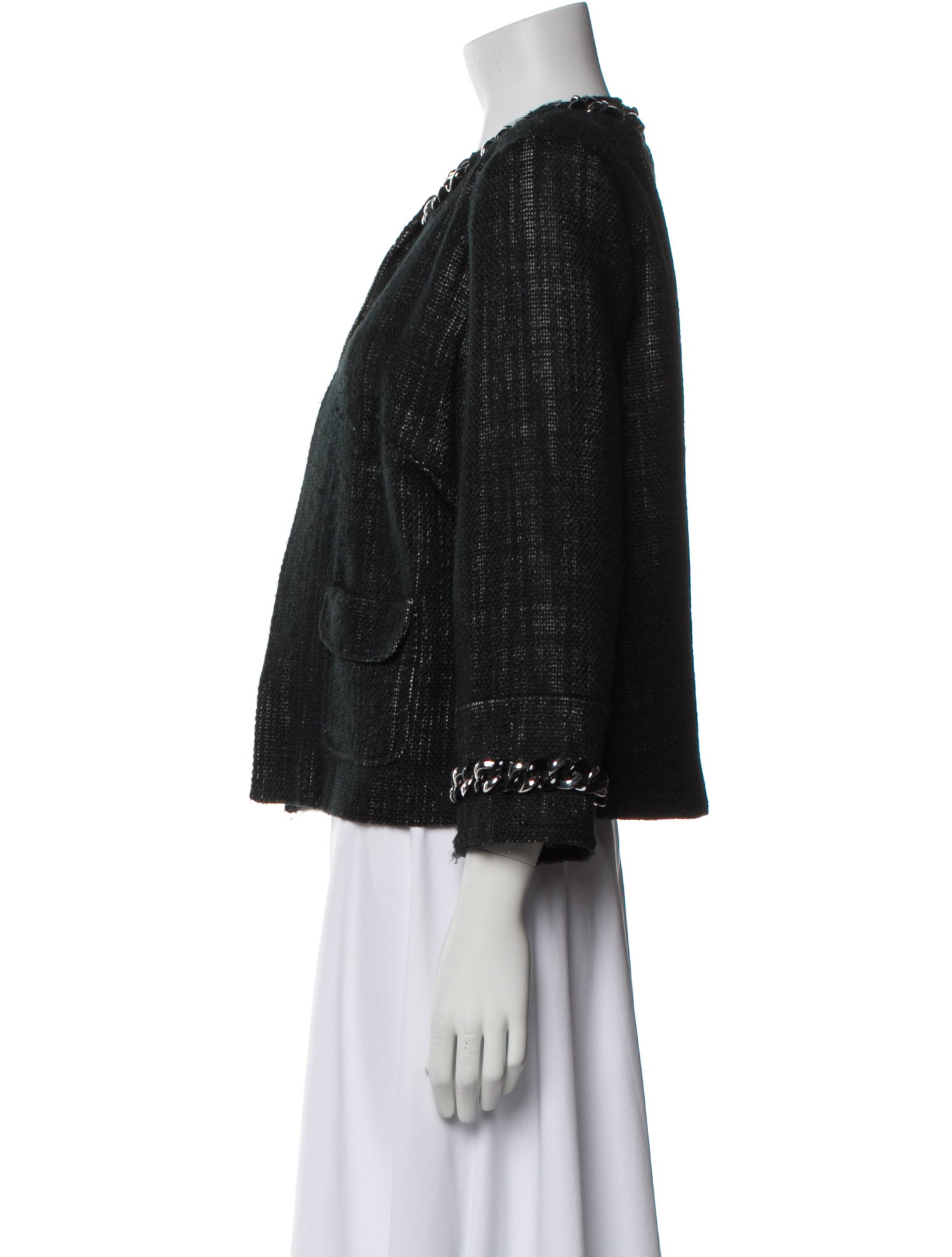 Michael Michael Kors Tweed Pattern Evening Jacket