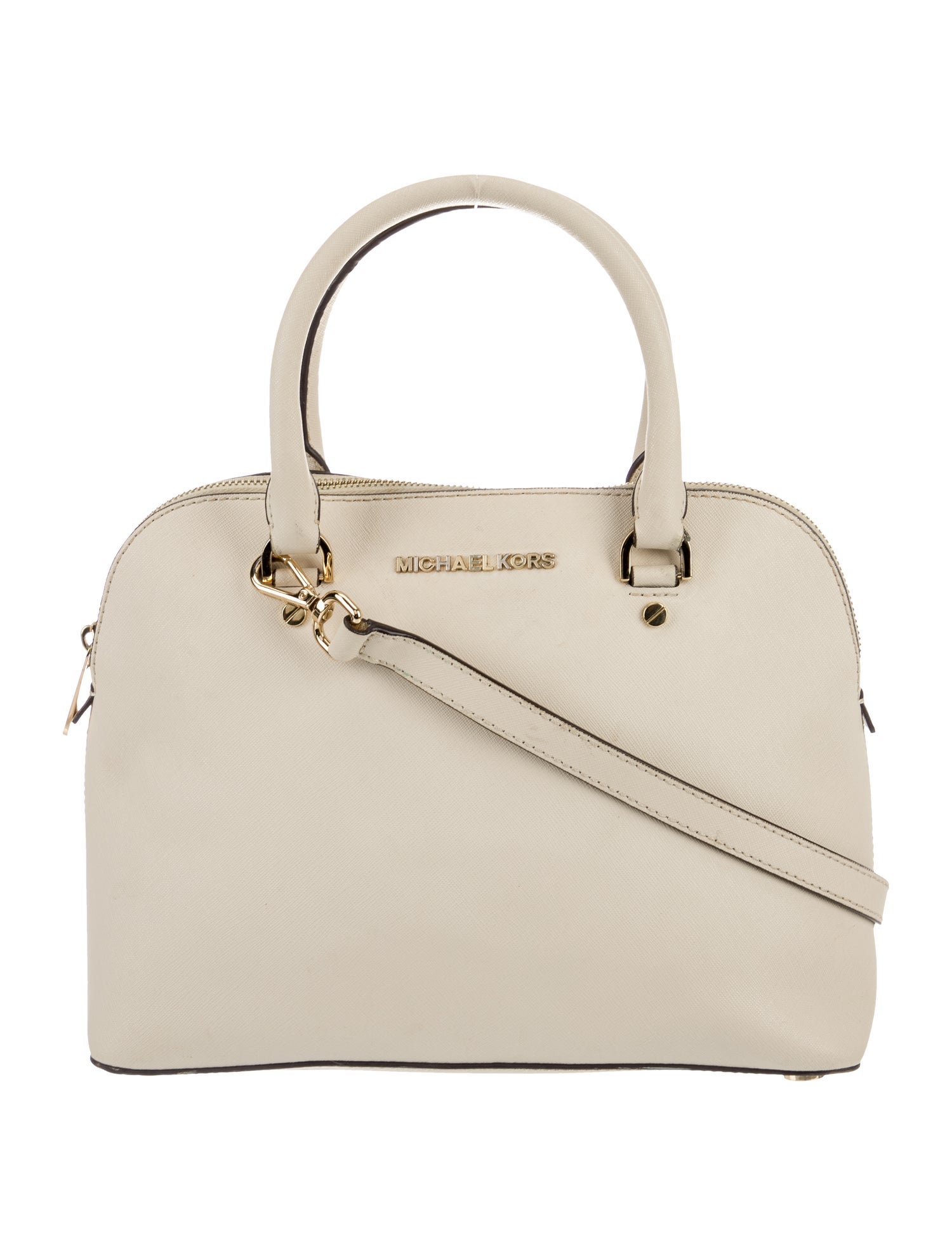 Michael Michael Kors Saffiano Leather Top Handle Bag