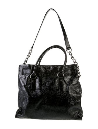 Michael Michael Kors Patent Leather Top Handle Bag