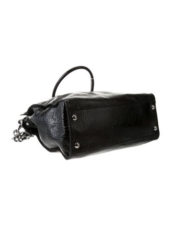 Michael Michael Kors Patent Leather Top Handle Bag