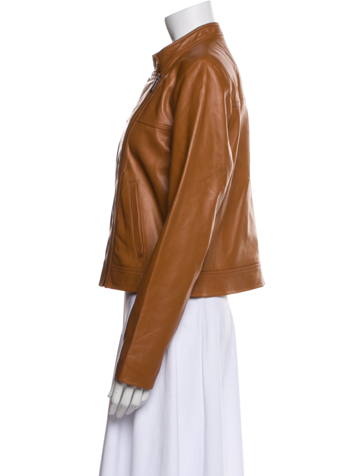 Michael Michael Kors Leather Biker Jacket w/ Tags