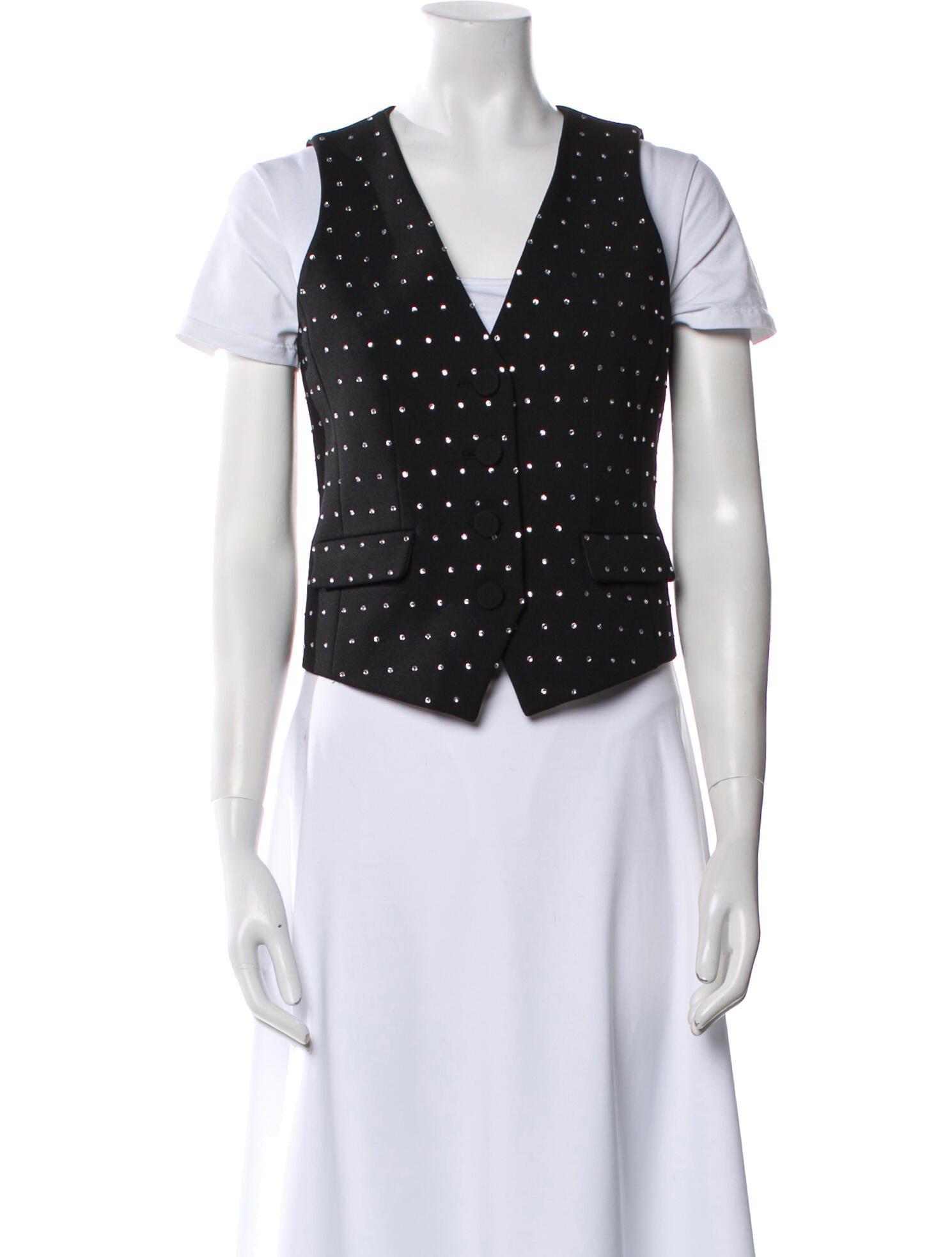 Michael Michael Kors Polka Dot Print Vest