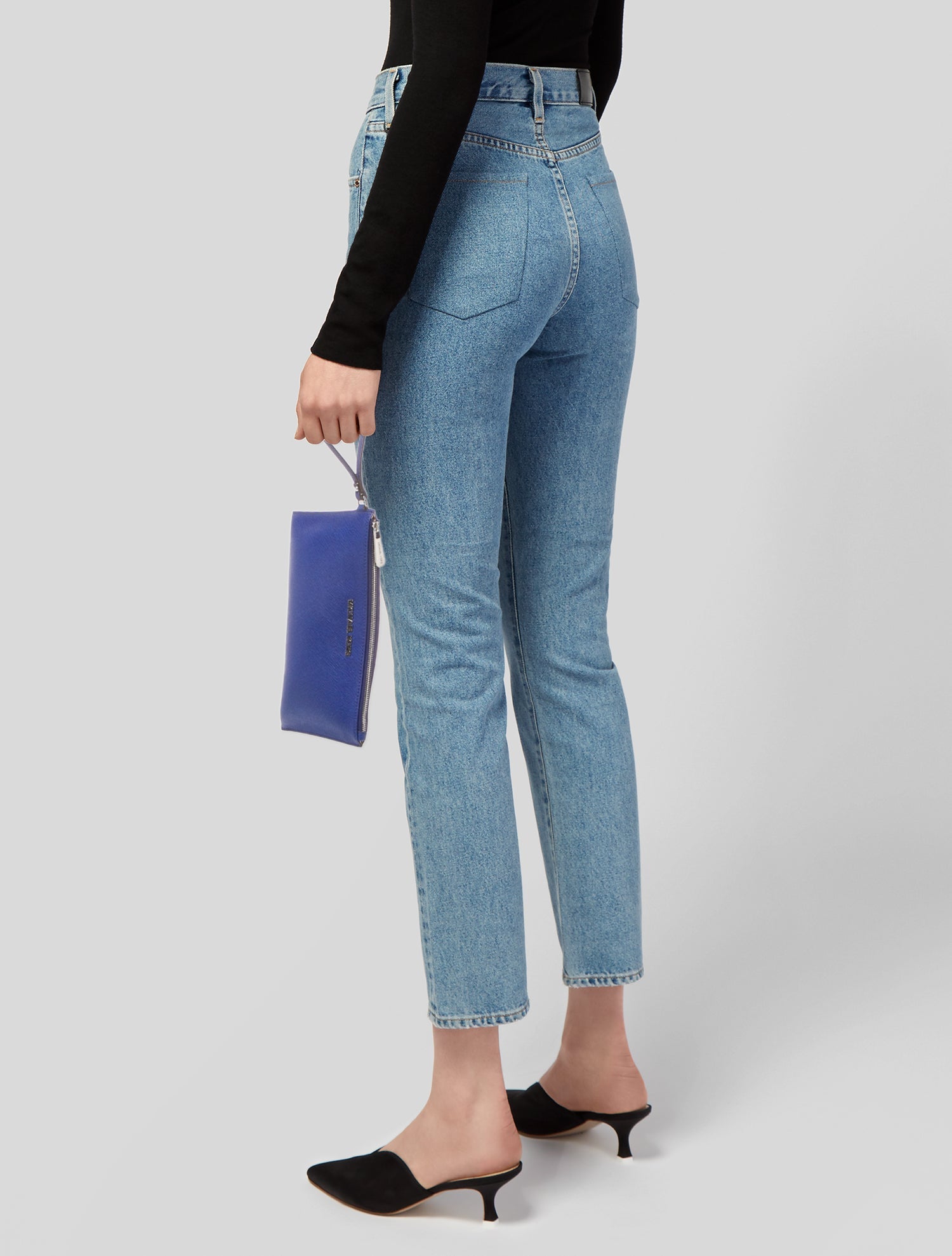 Michael Michael Kors Saffiano Leather Clutch