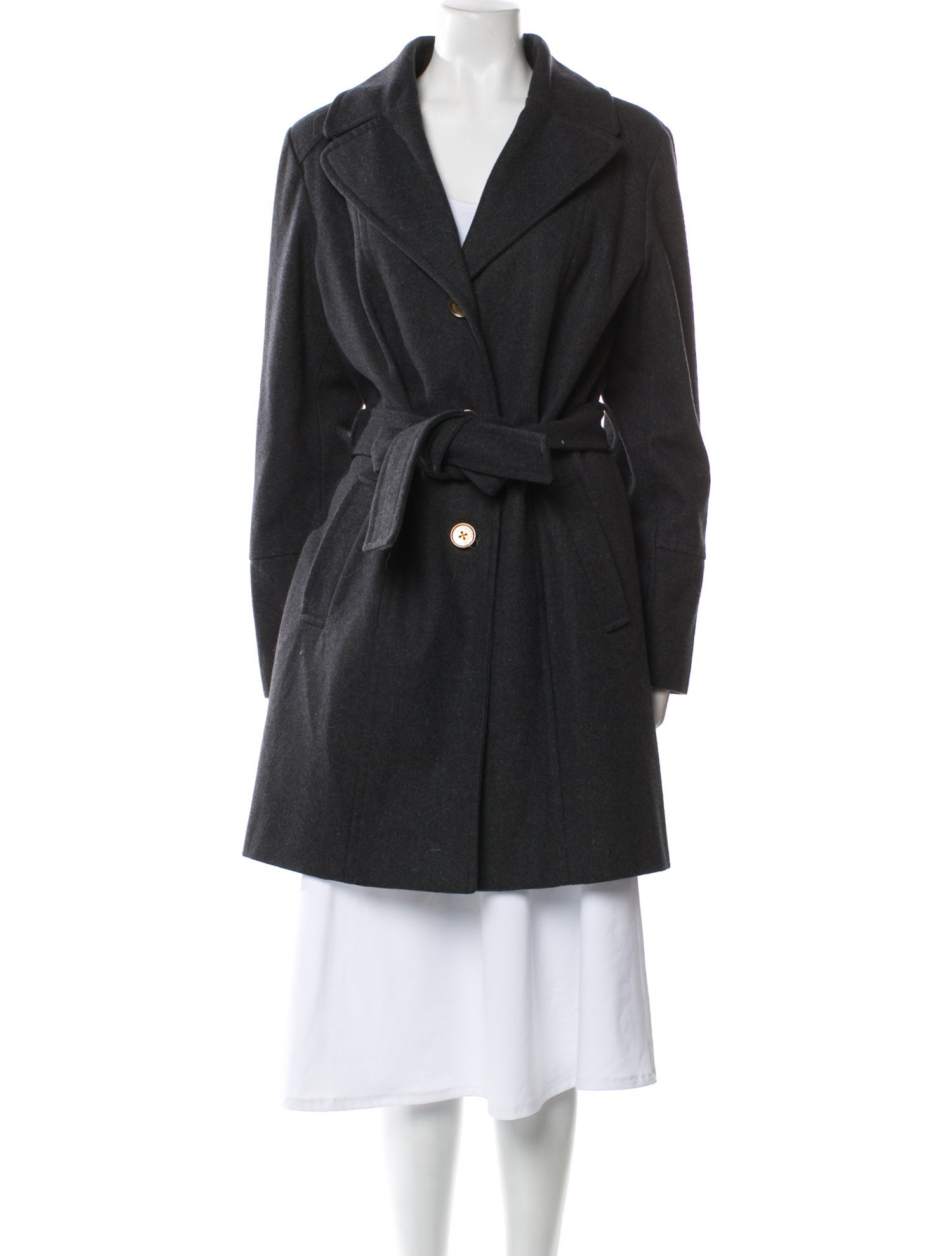 Michael Michael Kors Wool Trench Coat