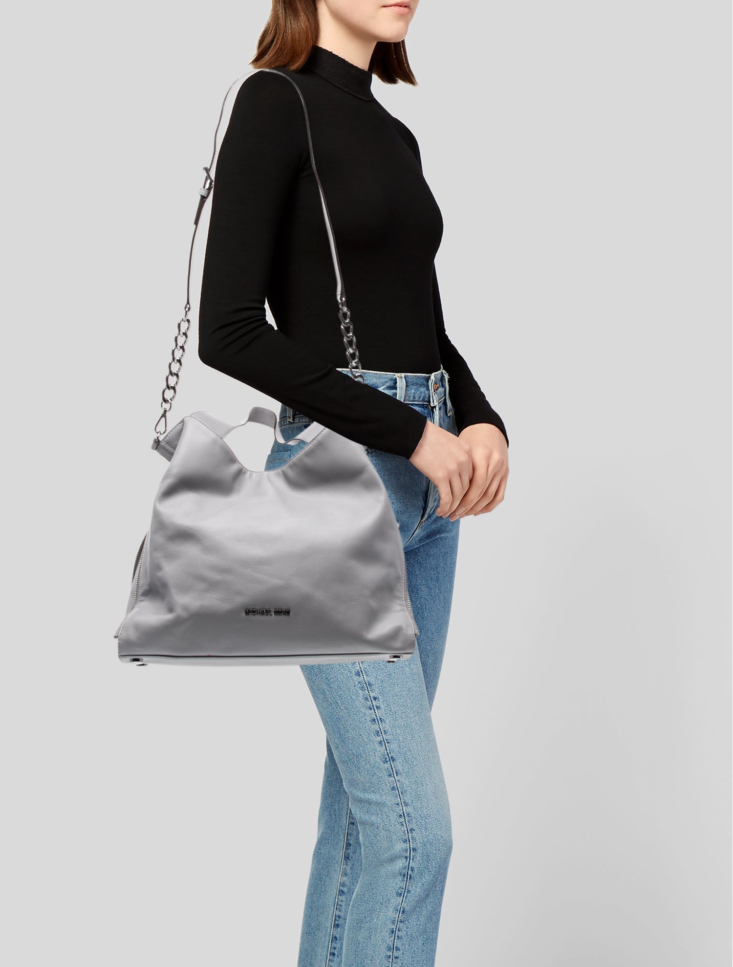 Michael Michael Kors Leather Shoulder Bag