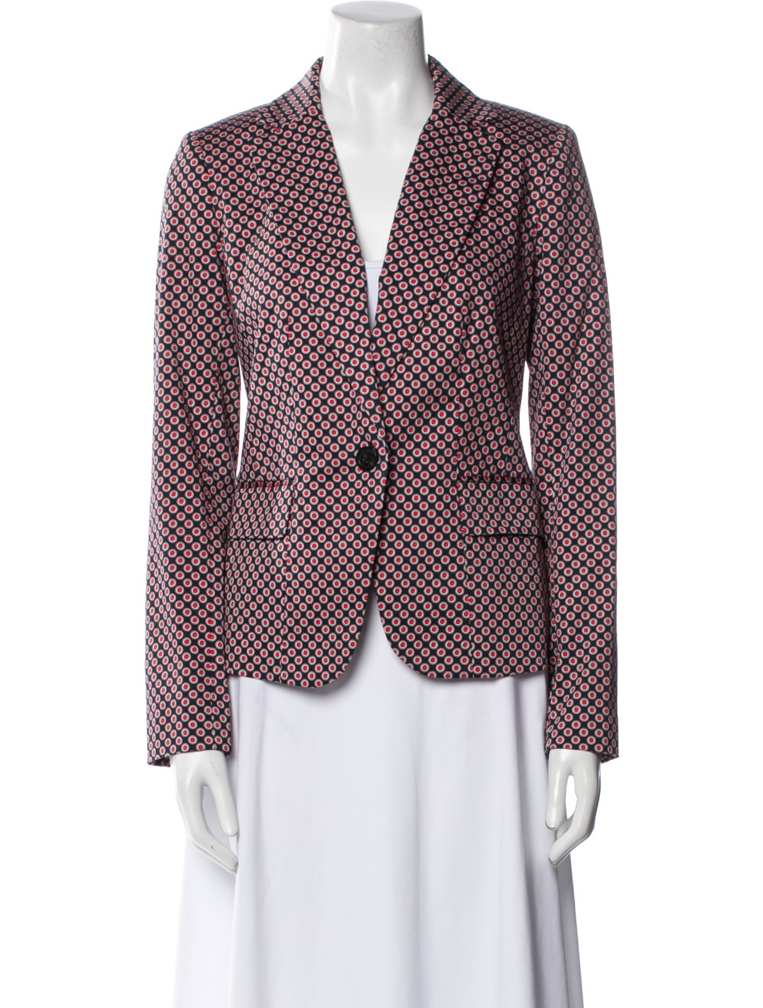 Michael Michael Kors Printed Blazer