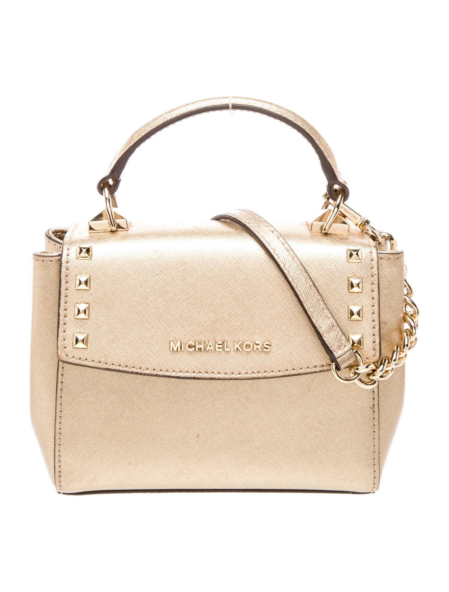 Michael Michael Kors Saffiano Leather Shoulder Bag