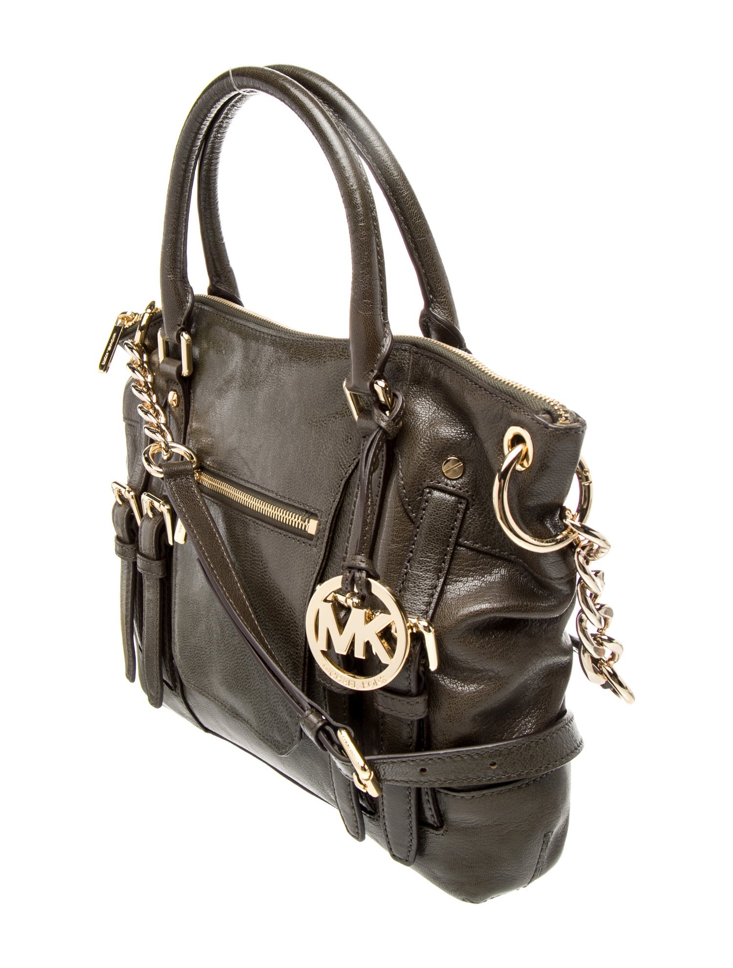 Michael Michael Kors Leather Top Handle Bag w/ Tags