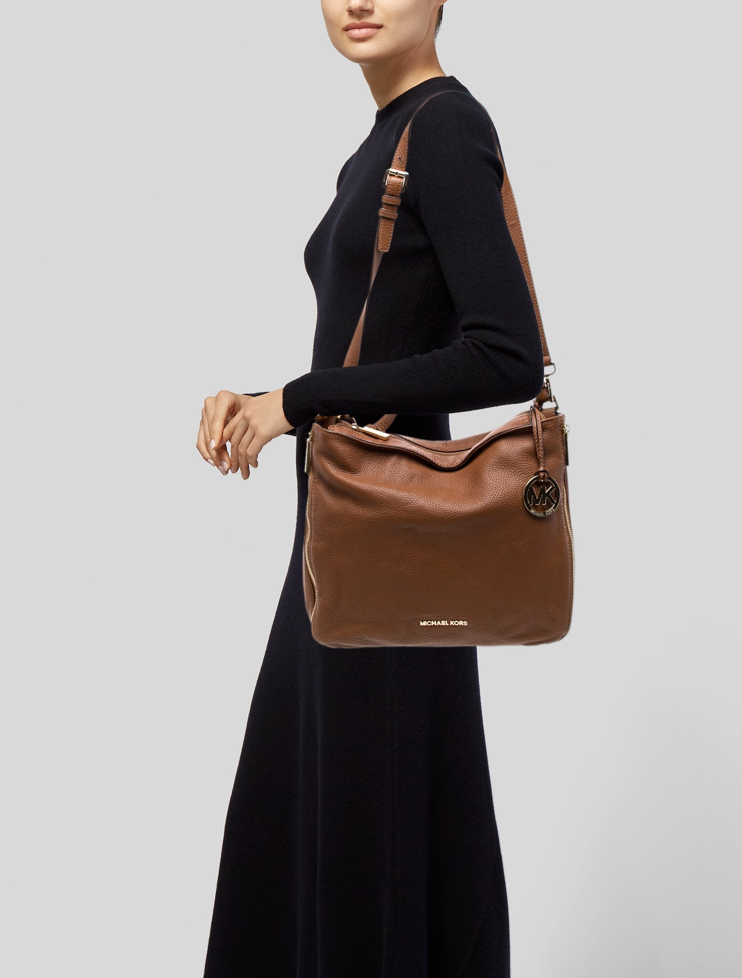 Michael Michael Kors Leather Hobo