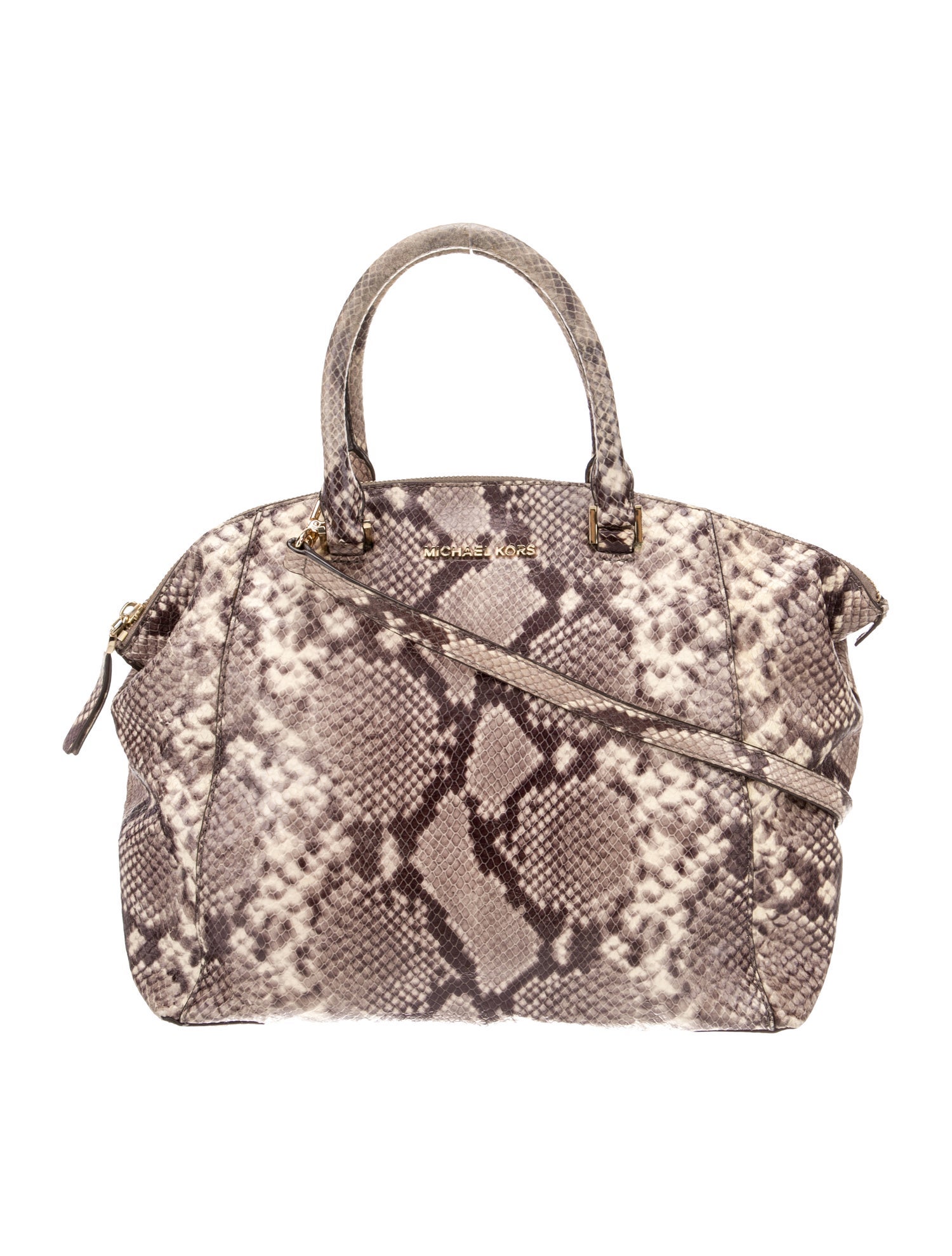 Michael Michael Kors Leather Top Handle Bag