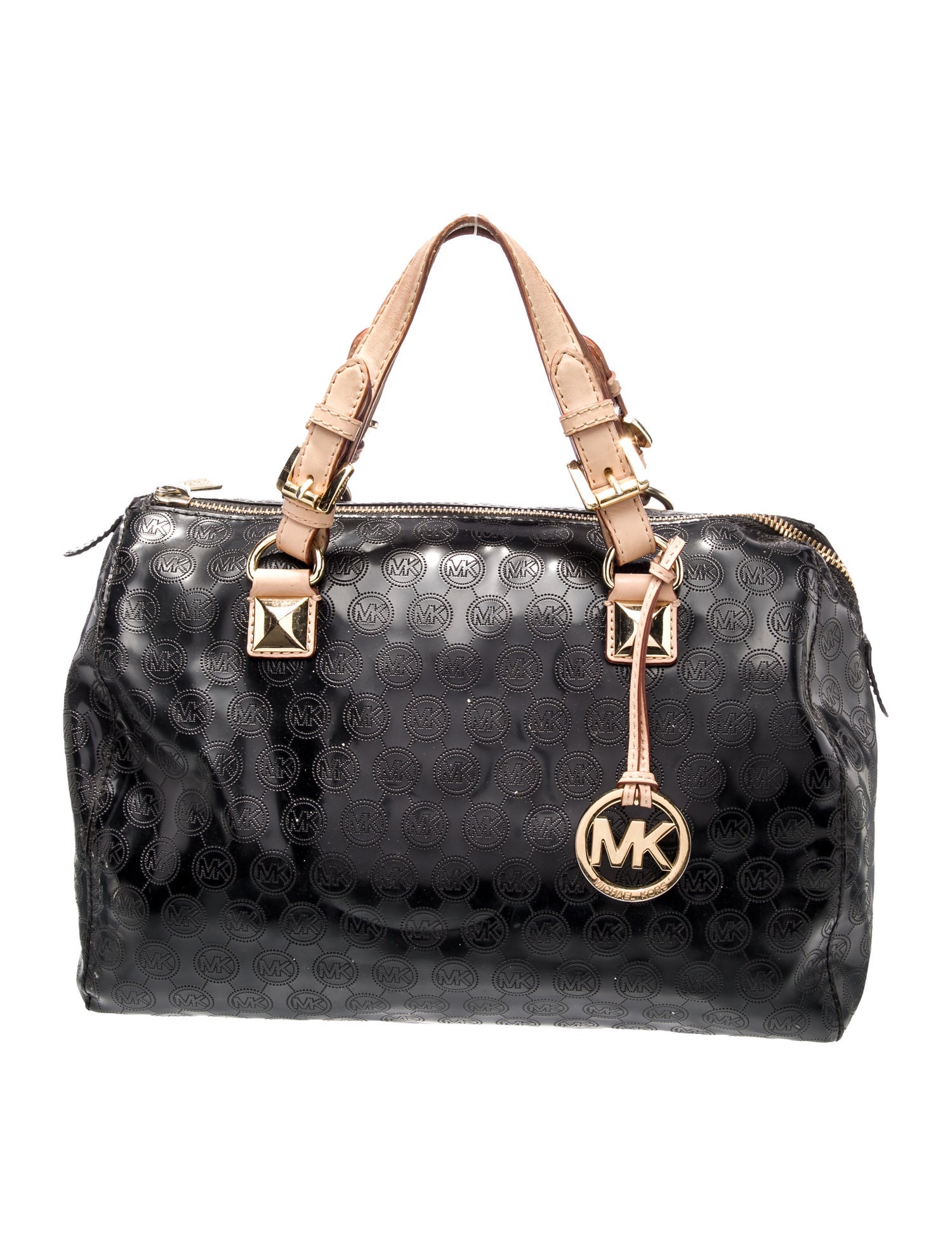 Michael Michael Kors Monogram Top Handle Bag