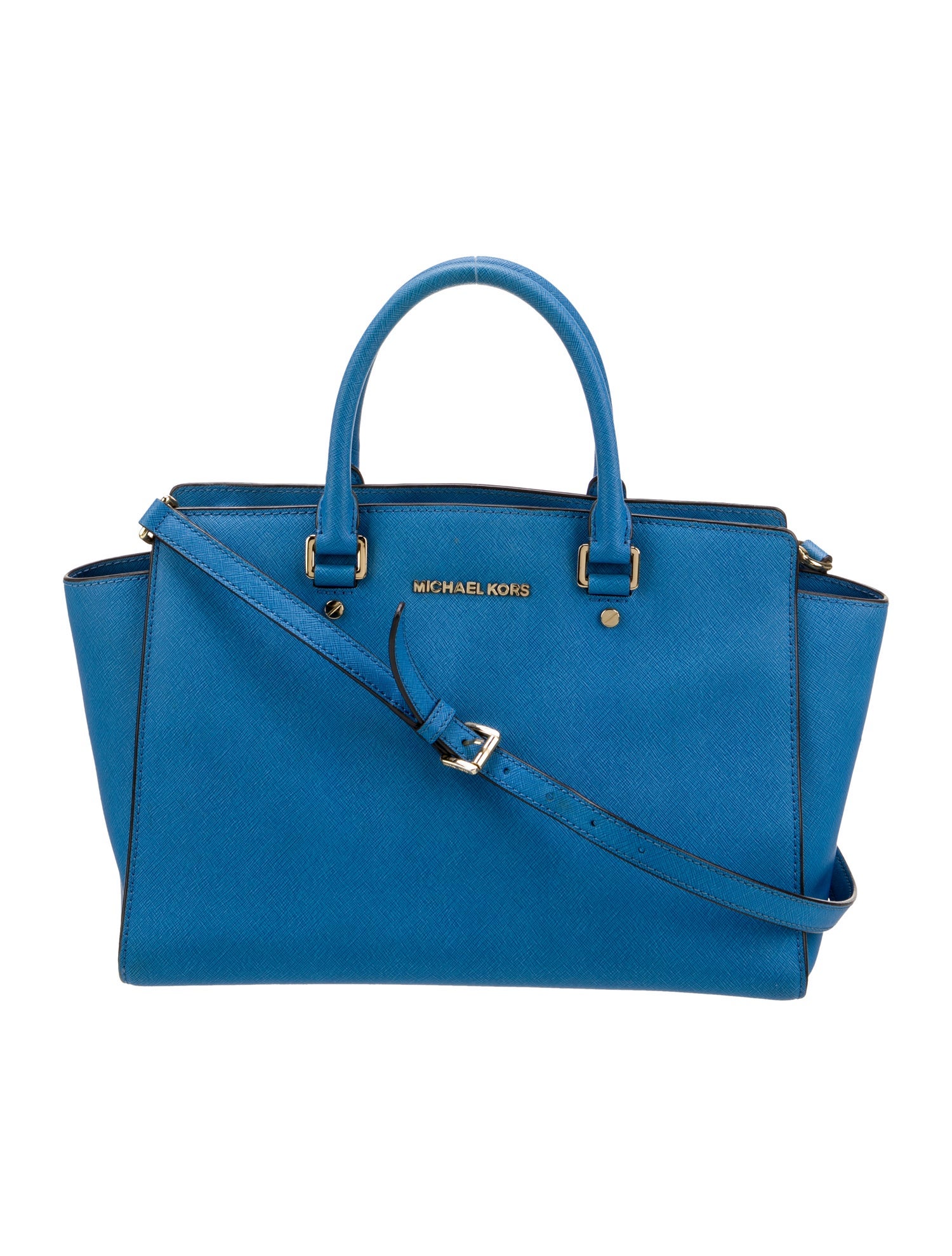 Michael Michael Kors Saffiano Leather Top Handle Bag