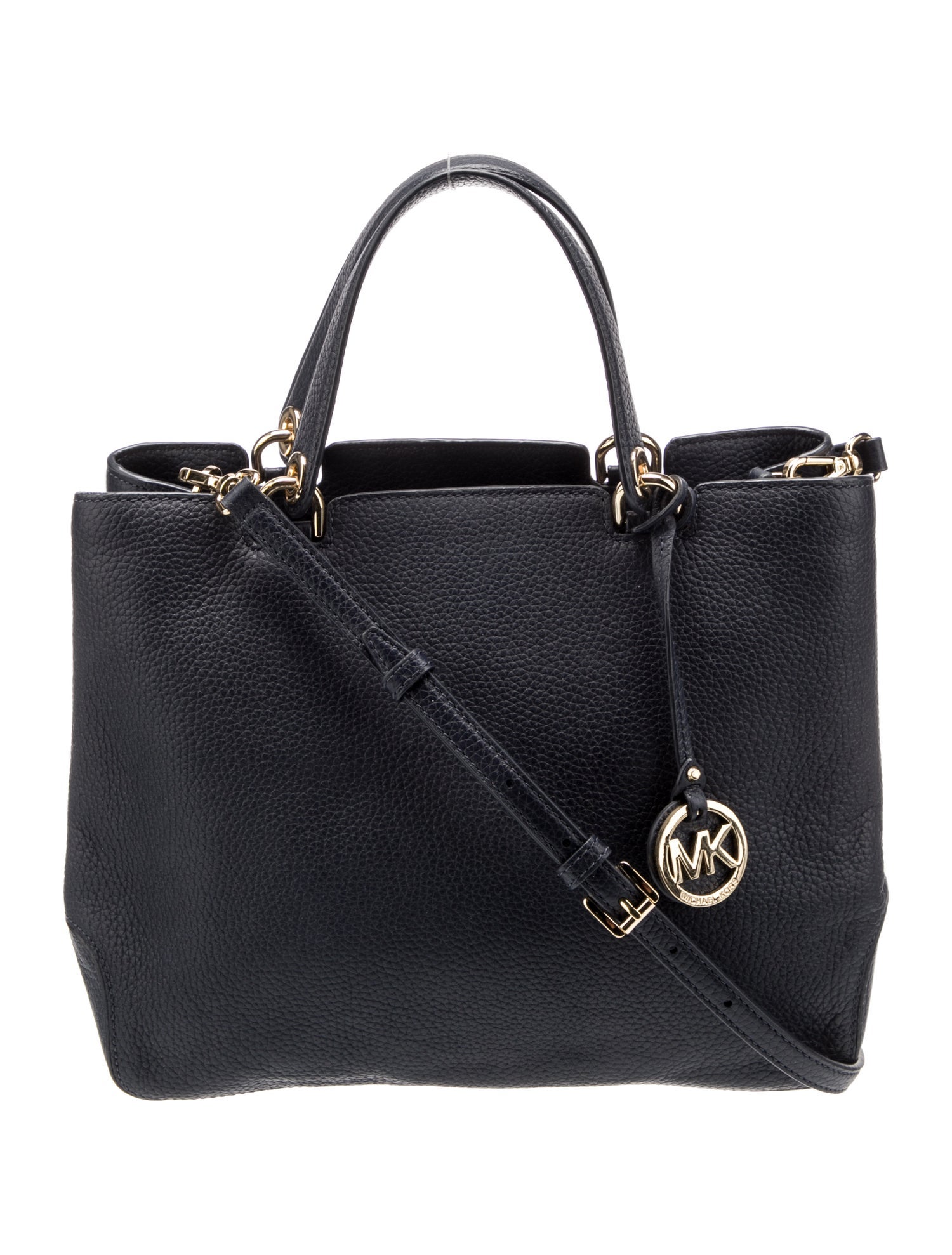 Michael Michael Kors Leather Top Handle Bag