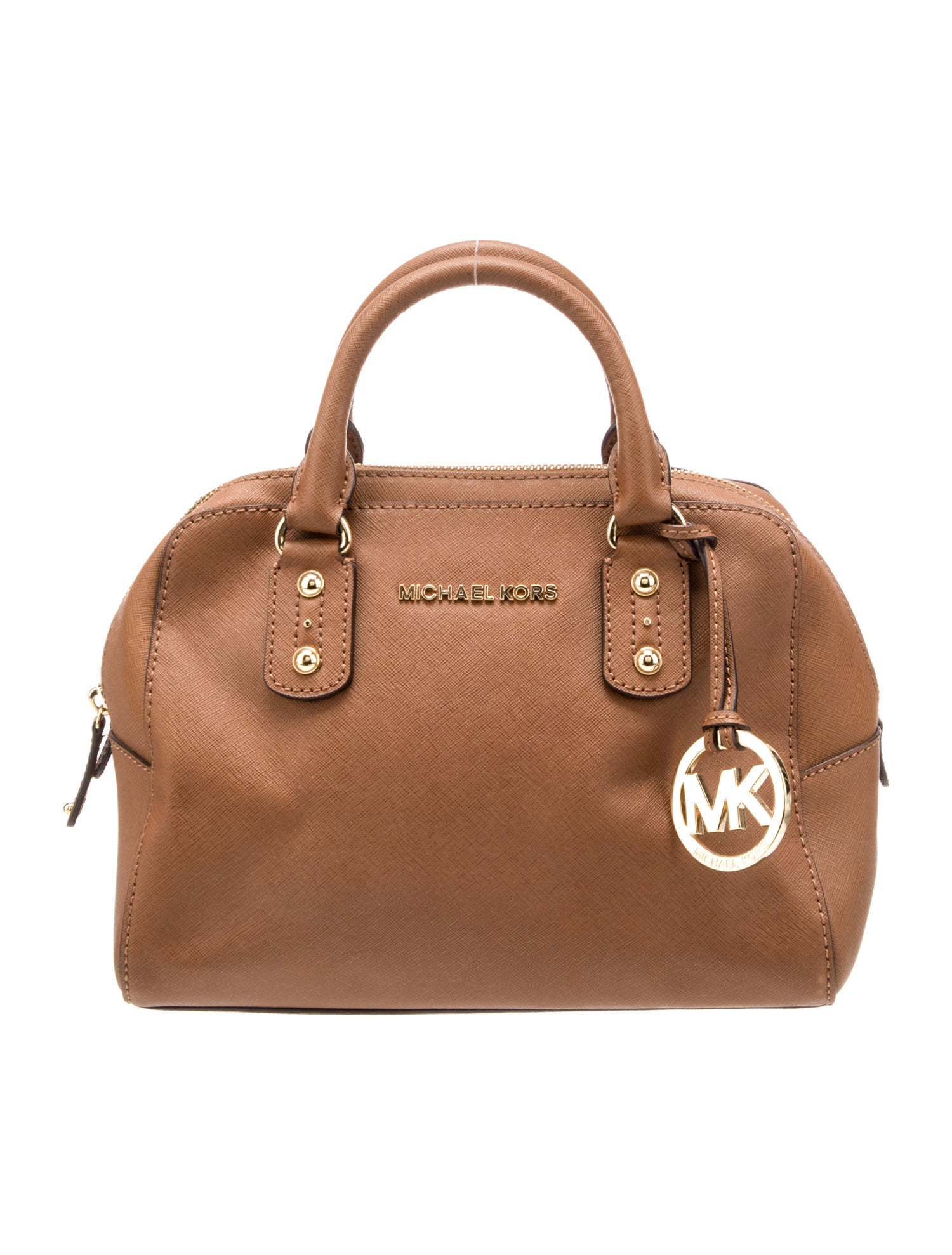 Michael Michael Kors Saffiano Leather Top Handle Bag