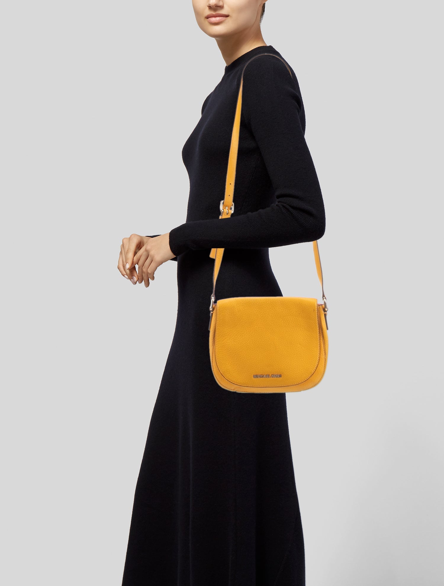 Michael Michael Kors Leather Crossbody Bag