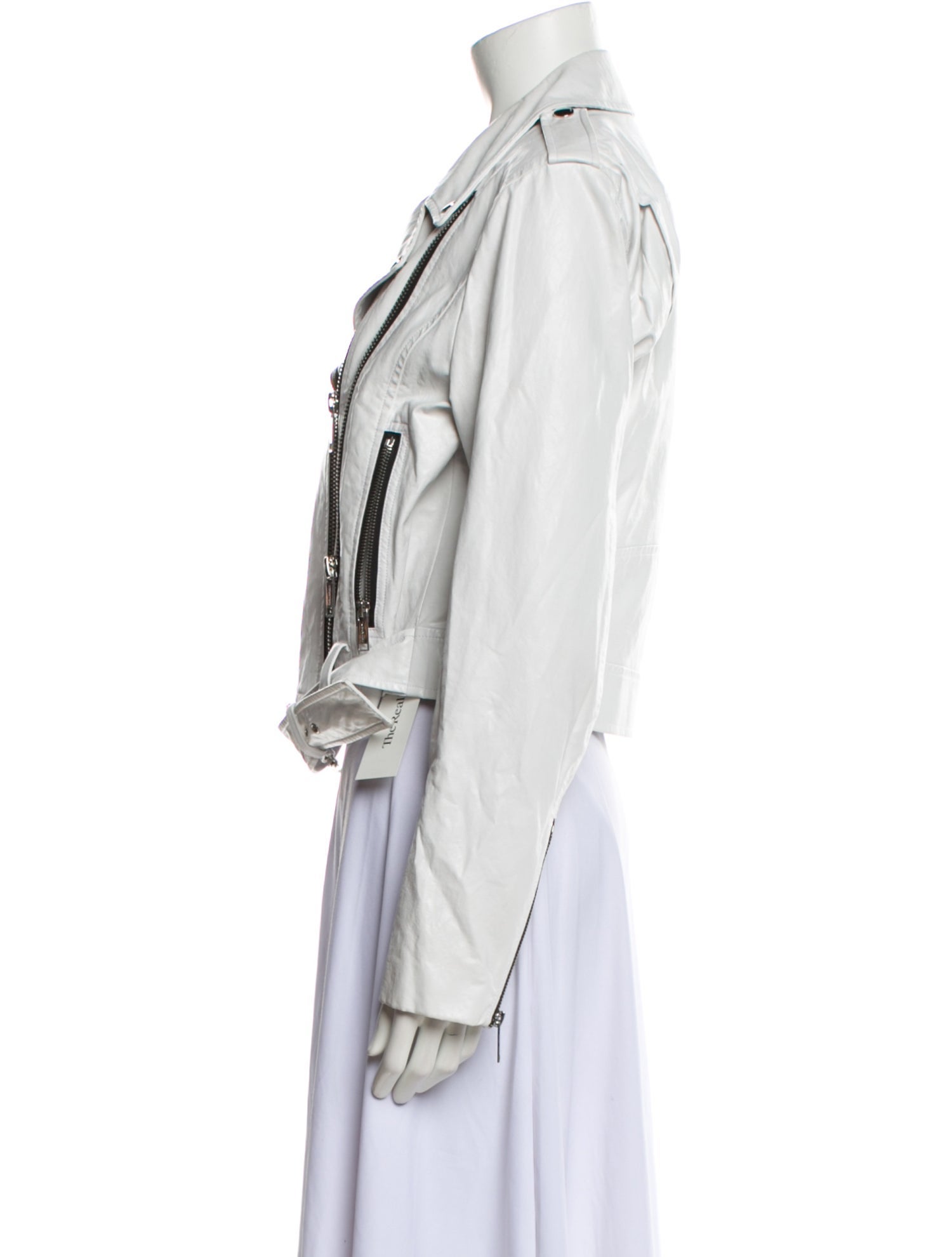 Michael Michael Kors Leather Biker Jacket