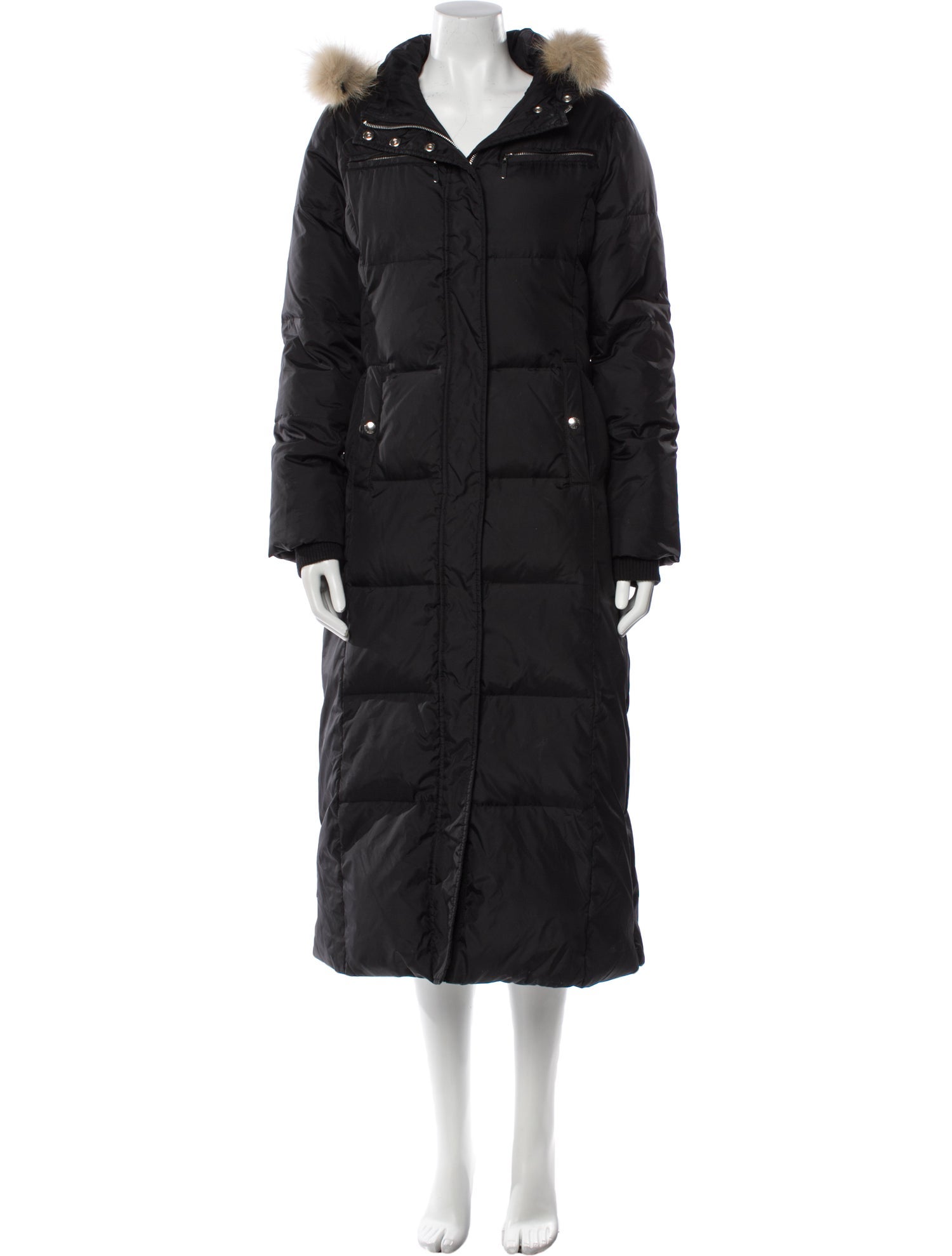 Michael Michael Kors Nylon Fur Coat