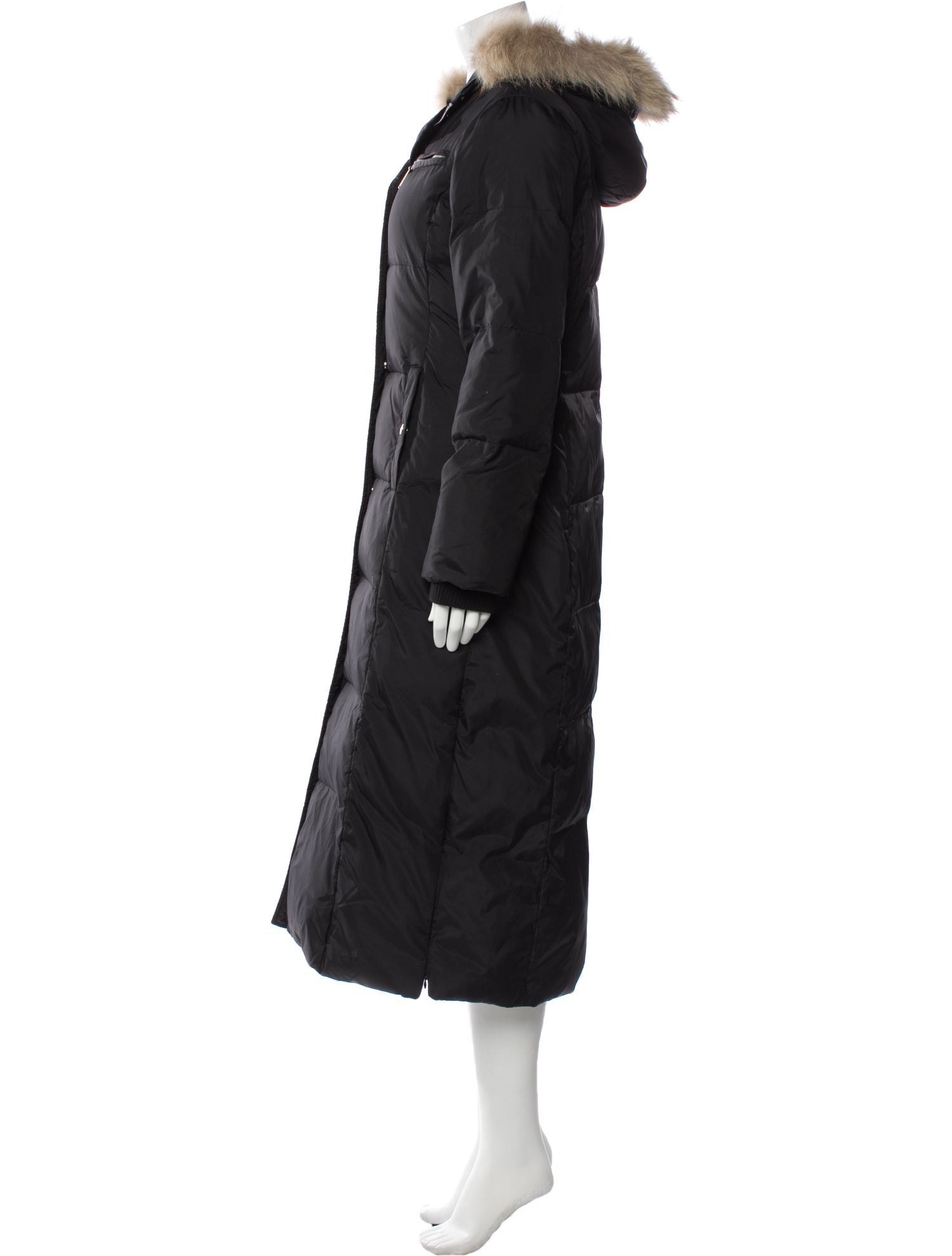 Michael Michael Kors Nylon Fur Coat