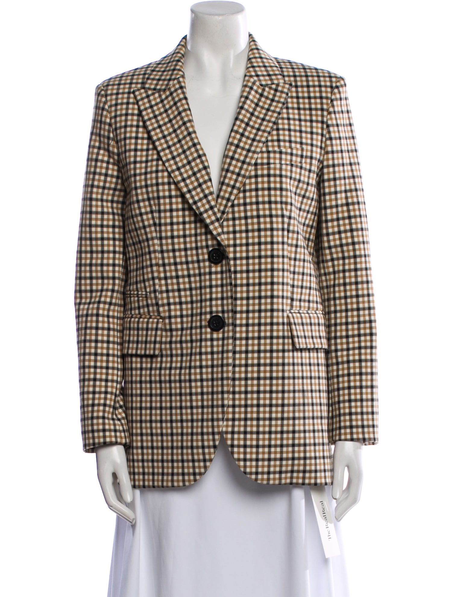 Michael Michael Kors Plaid Print Blazer