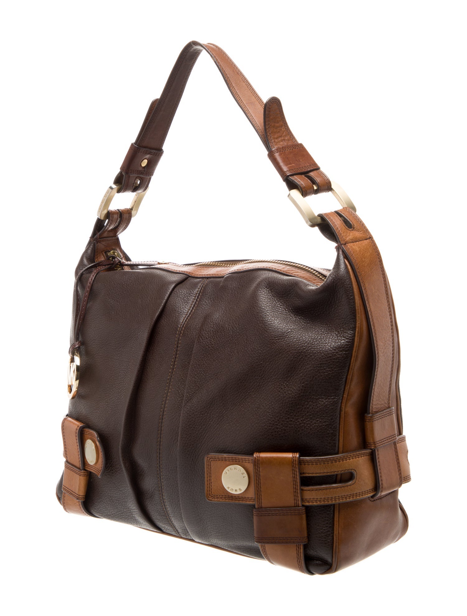 Michael Michael Kors Leather Top Handle Bag