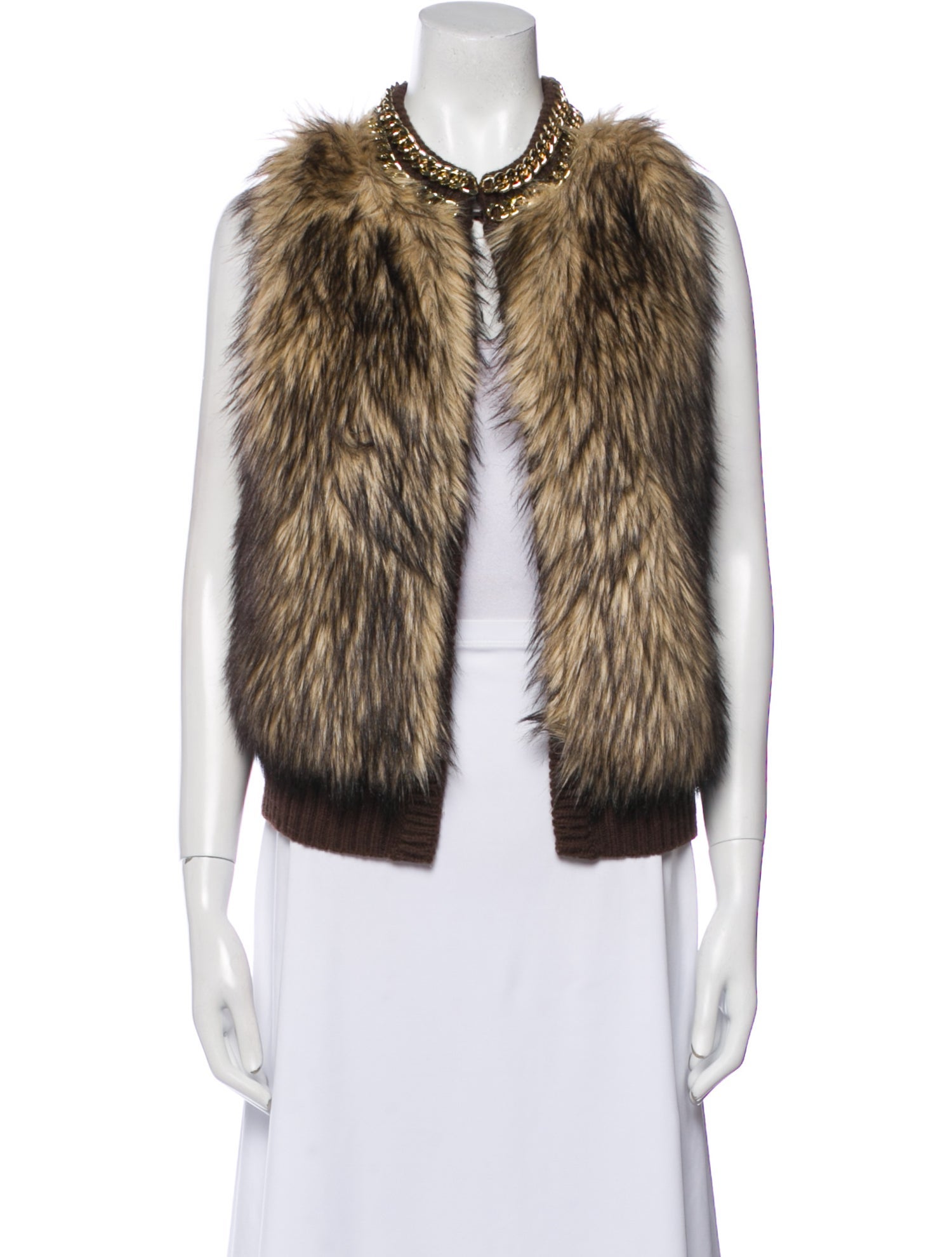 Michael Michael Kors Faux Fur Vest