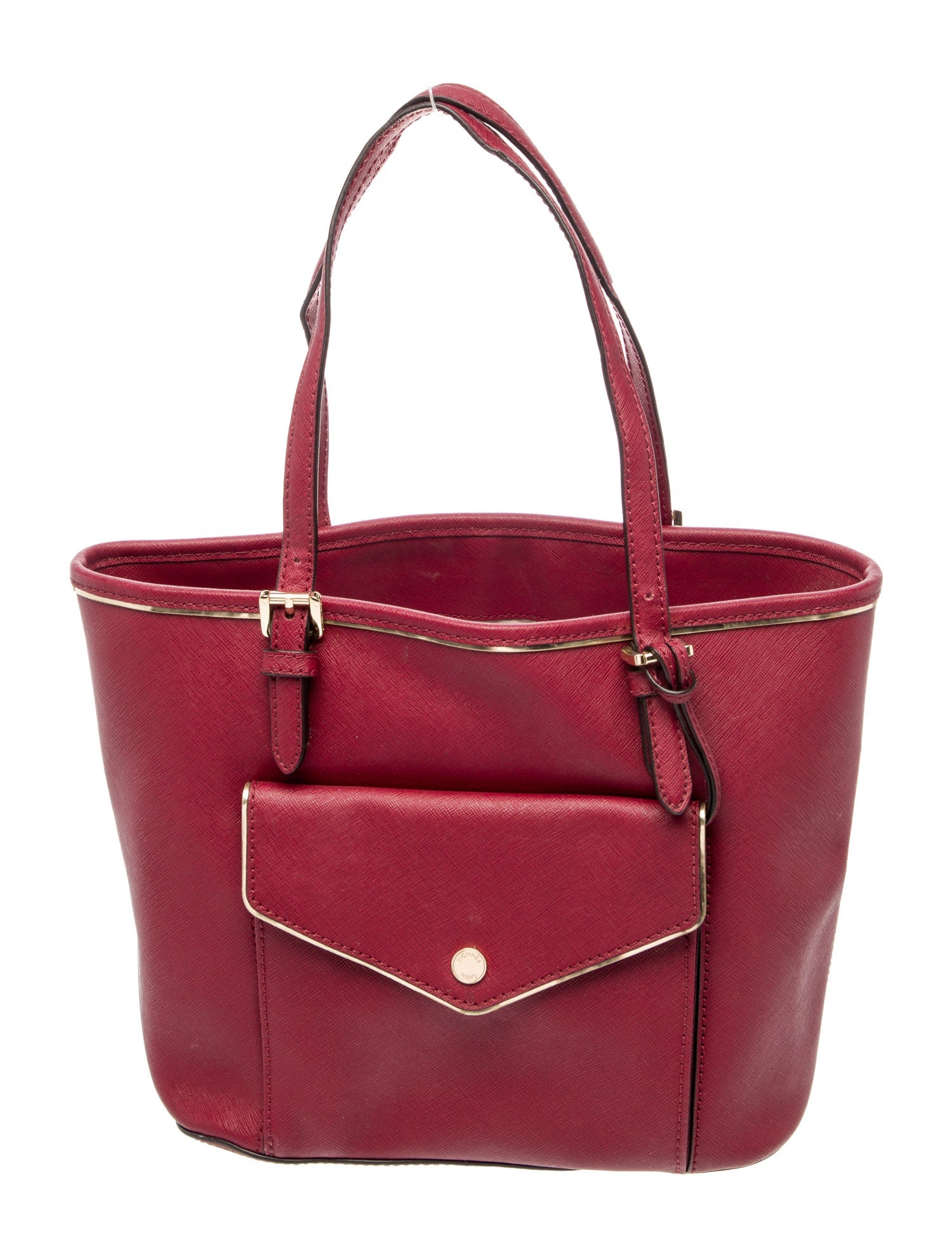 Michael Michael Kors Saffiano Leather Top Handle Bag