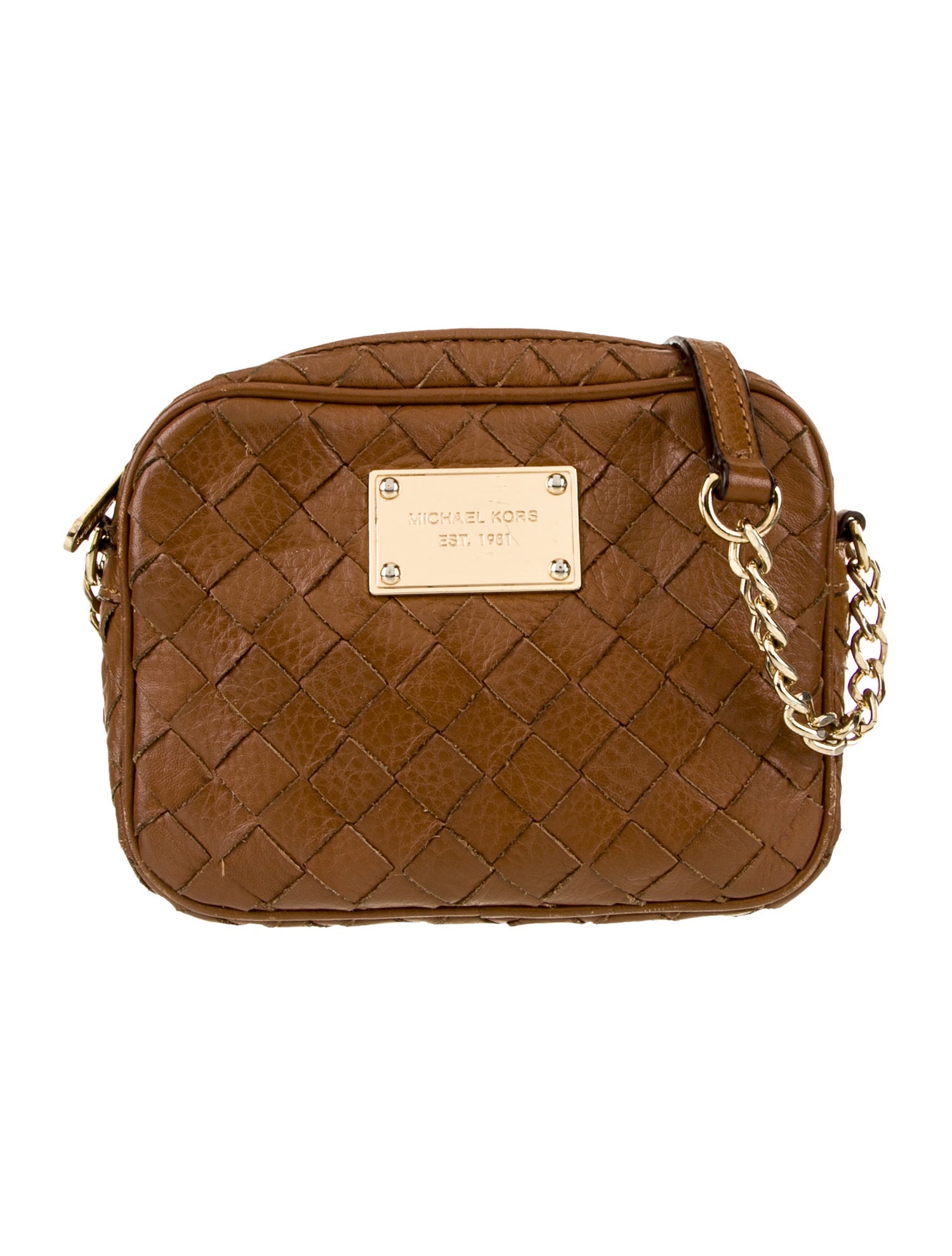 Michael Michael Kors Leather Crossbody Bag