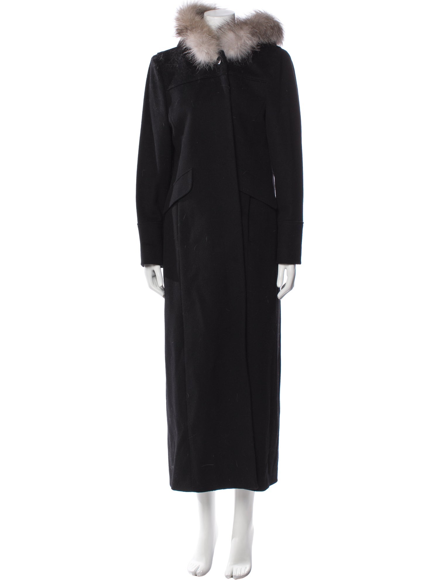 Michael Michael Kors Wool Fur Coat