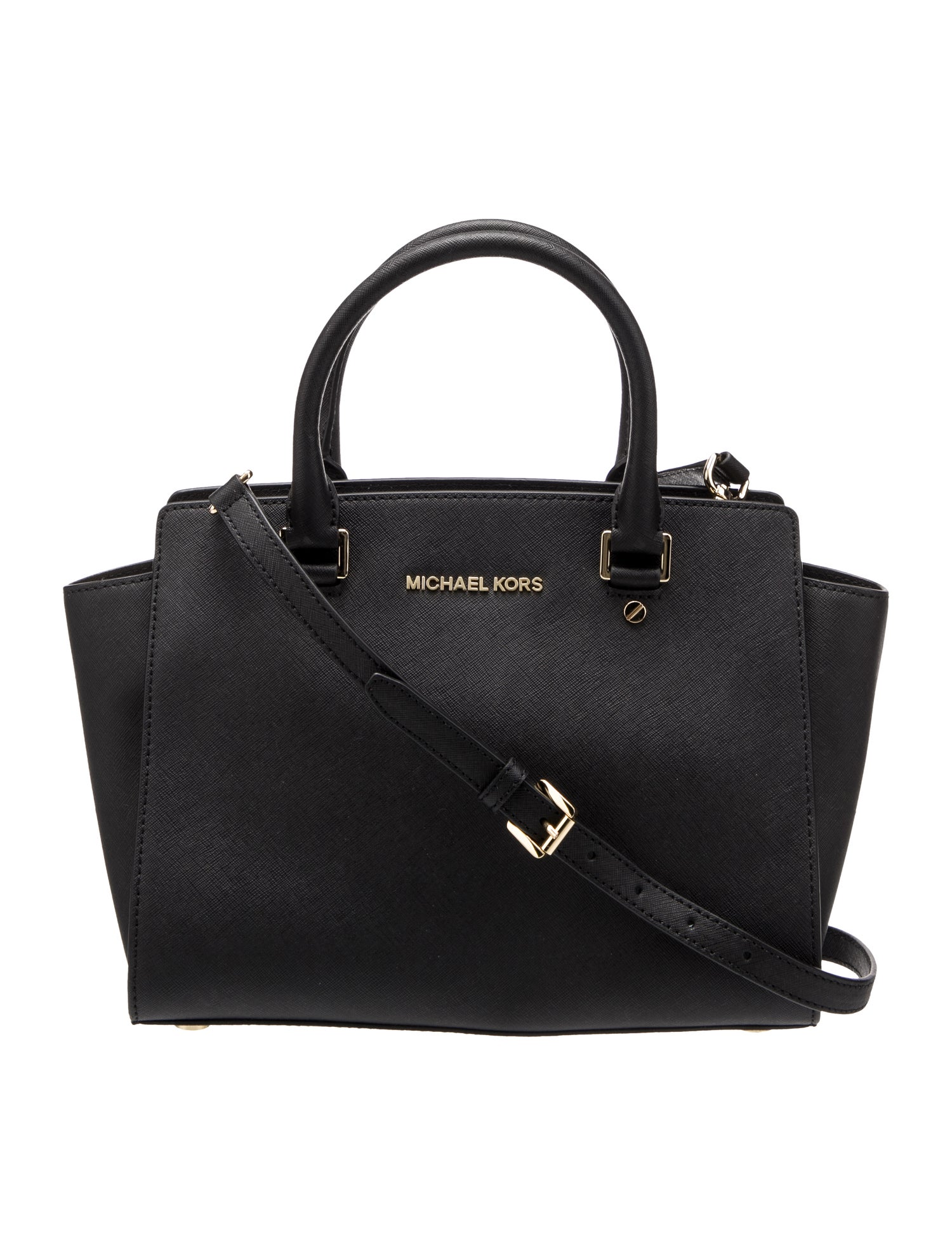 Michael Michael Kors Saffiano Leather Shoulder Bag