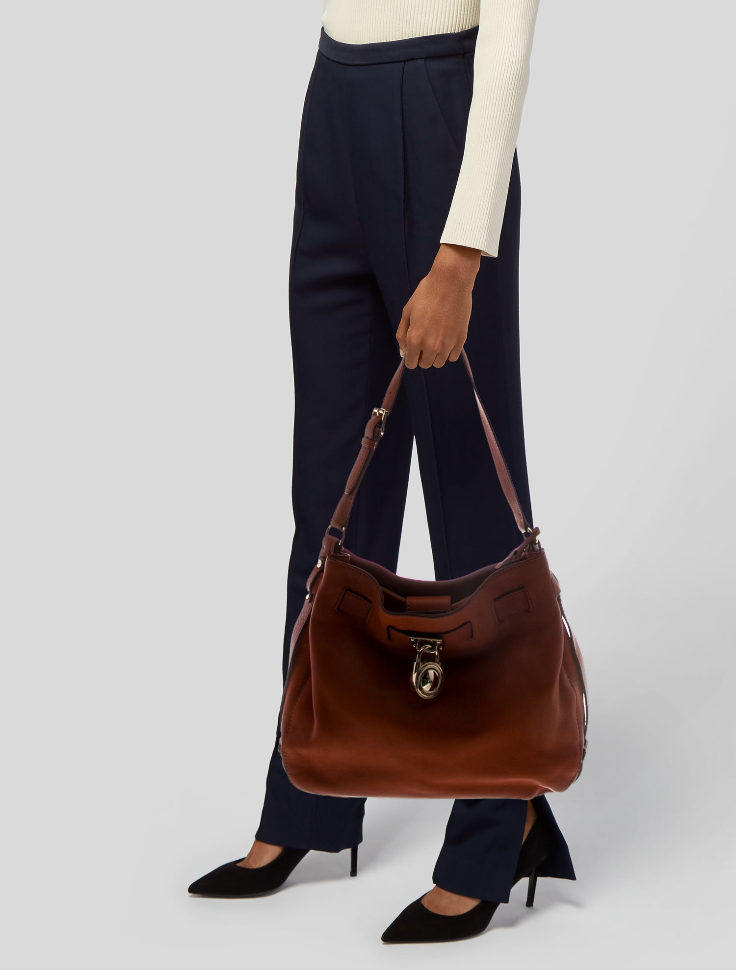 Michael Michael Kors Leather Shoulder Bag