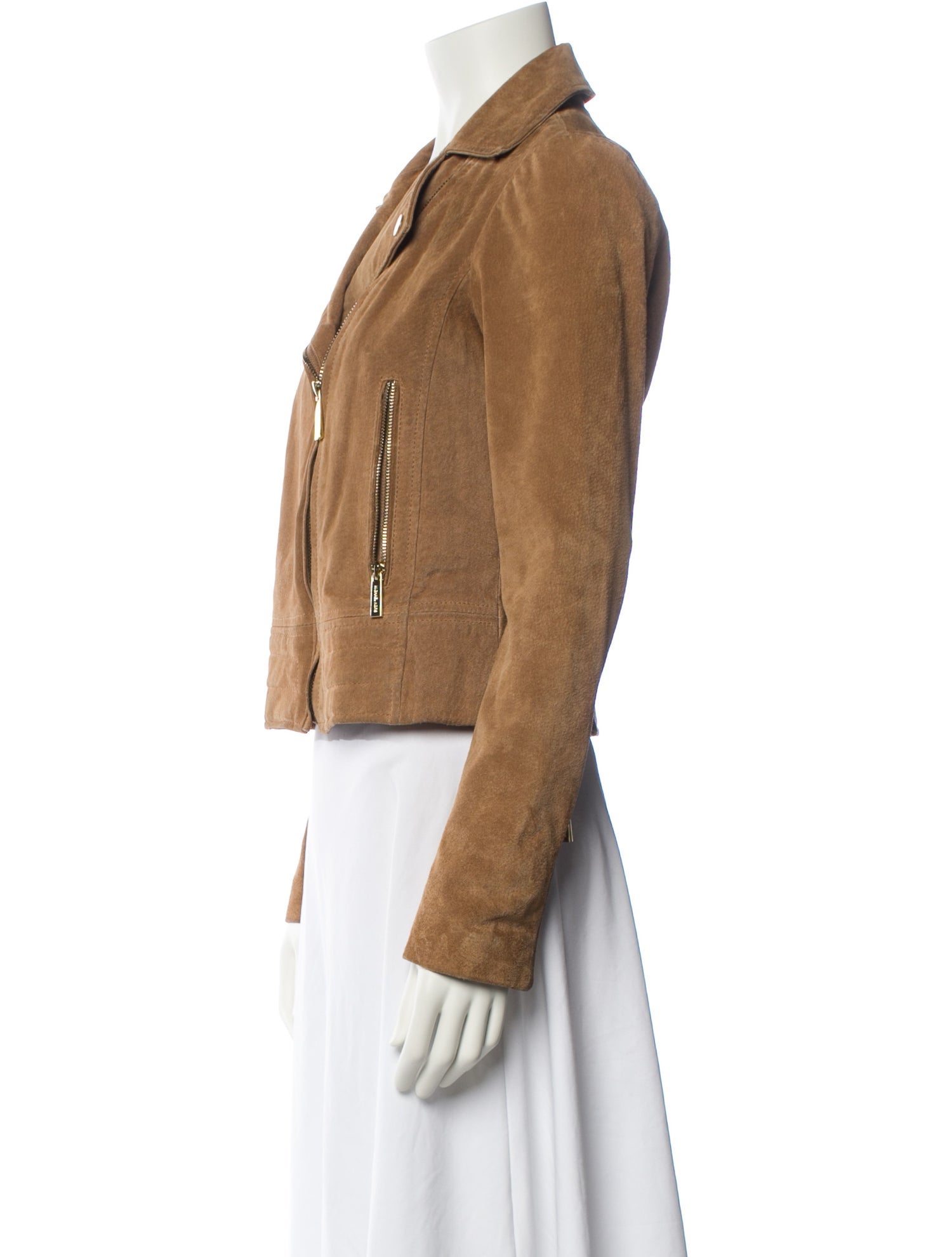 Michael Michael Kors Leather Biker Jacket