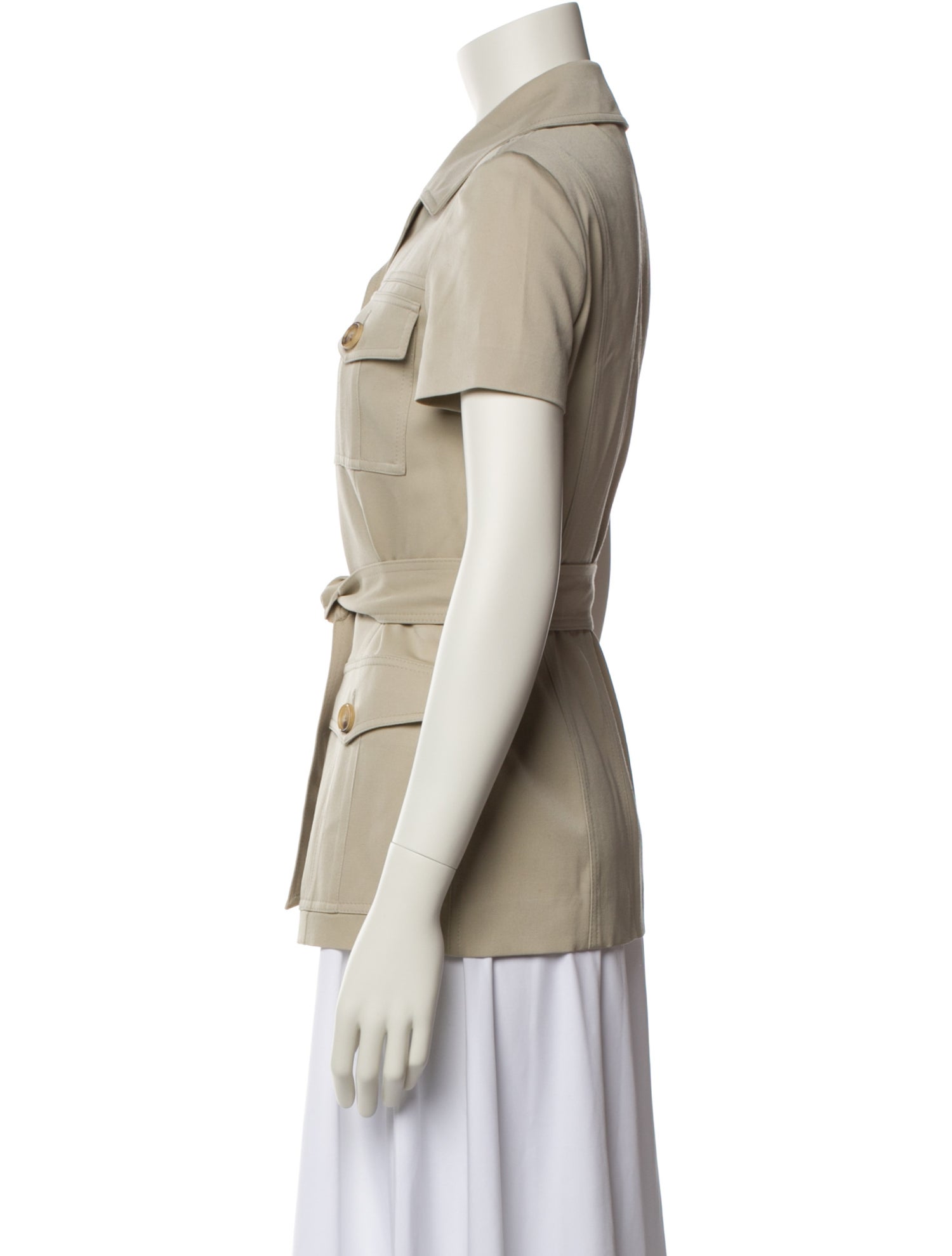 Michael Michael Kors Virgin Wool Trench Coat