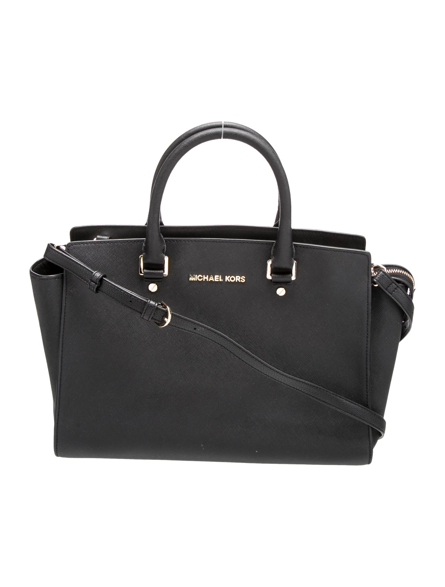 Michael Michael Kors Saffiano Leather Top Handle Bag