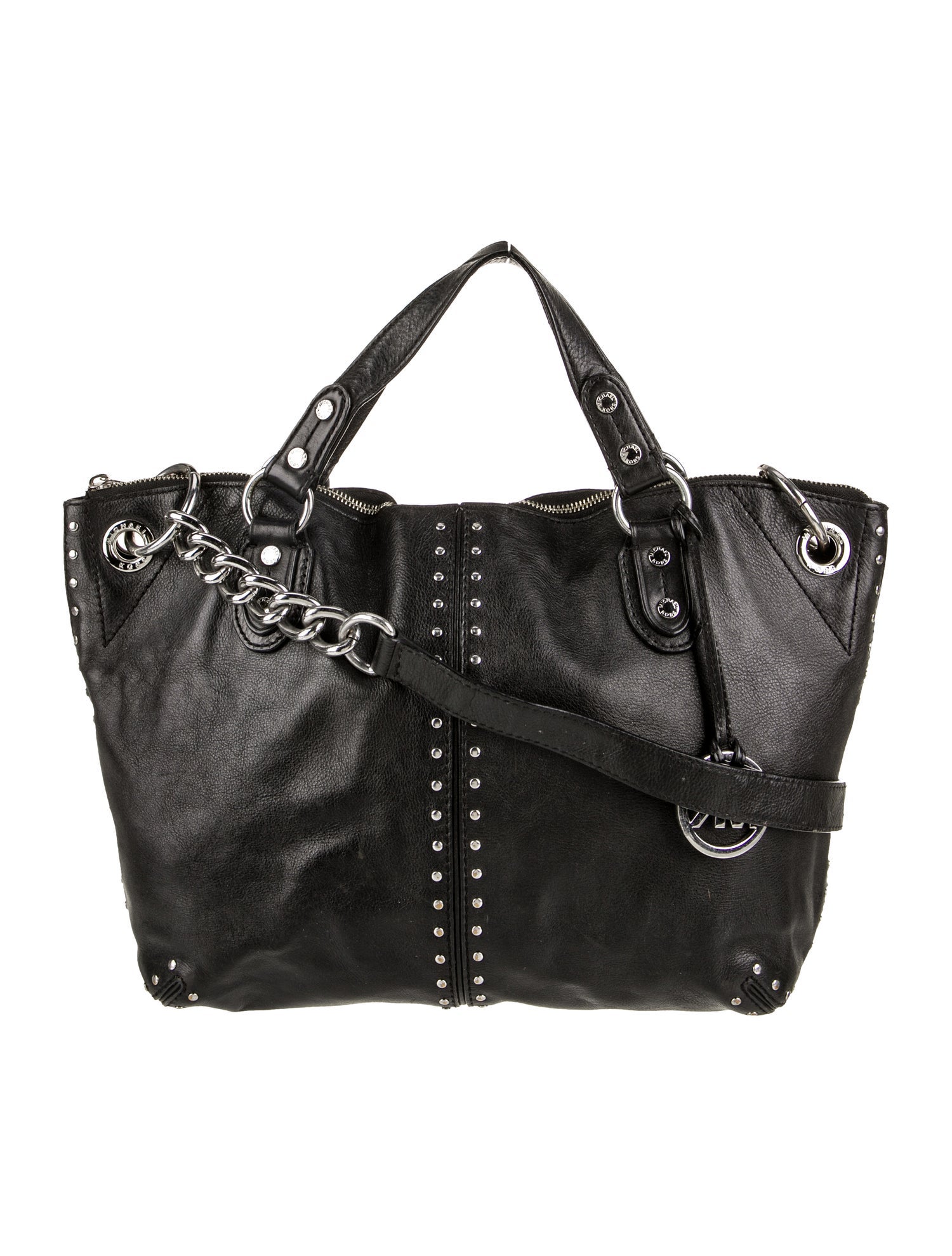 Michael Michael Kors Leather Top Handle Bag
