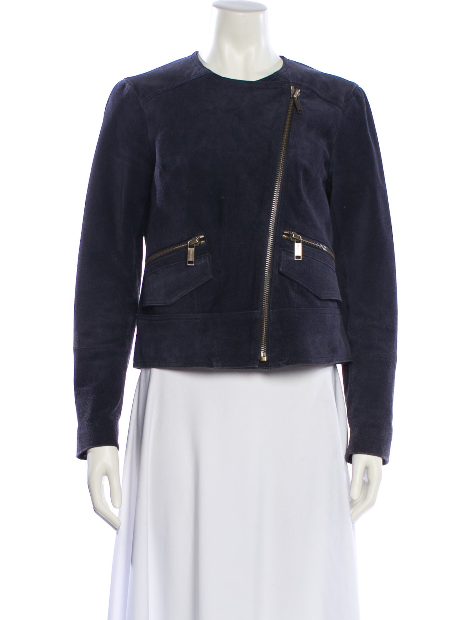 Michael Michael Kors Leather Biker Jacket