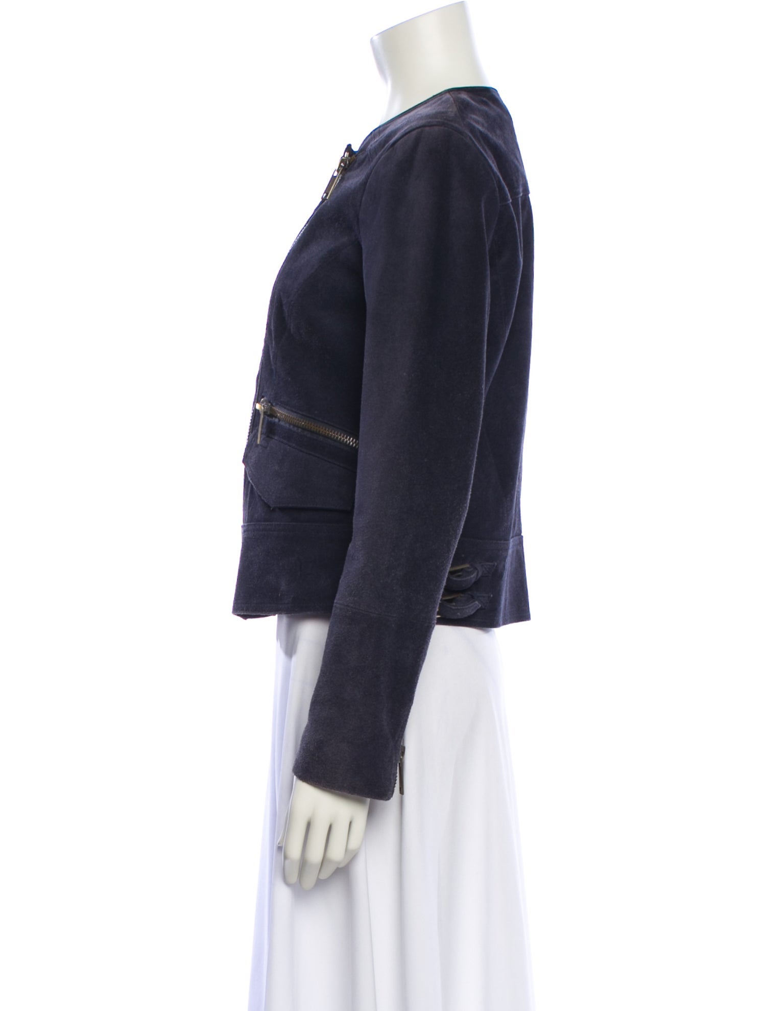 Michael Michael Kors Leather Biker Jacket