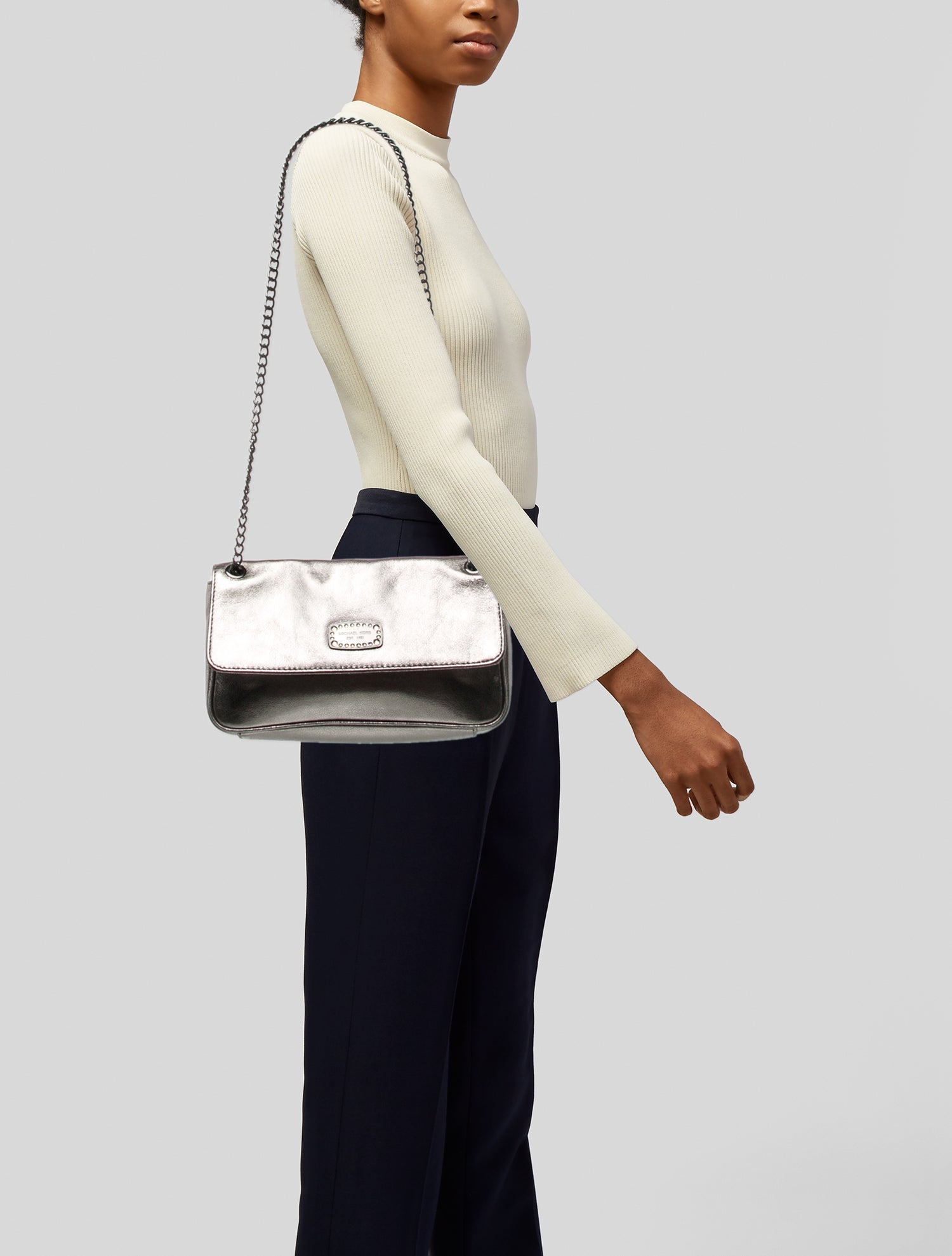 Michael Michael Kors Leather Shoulder Bag