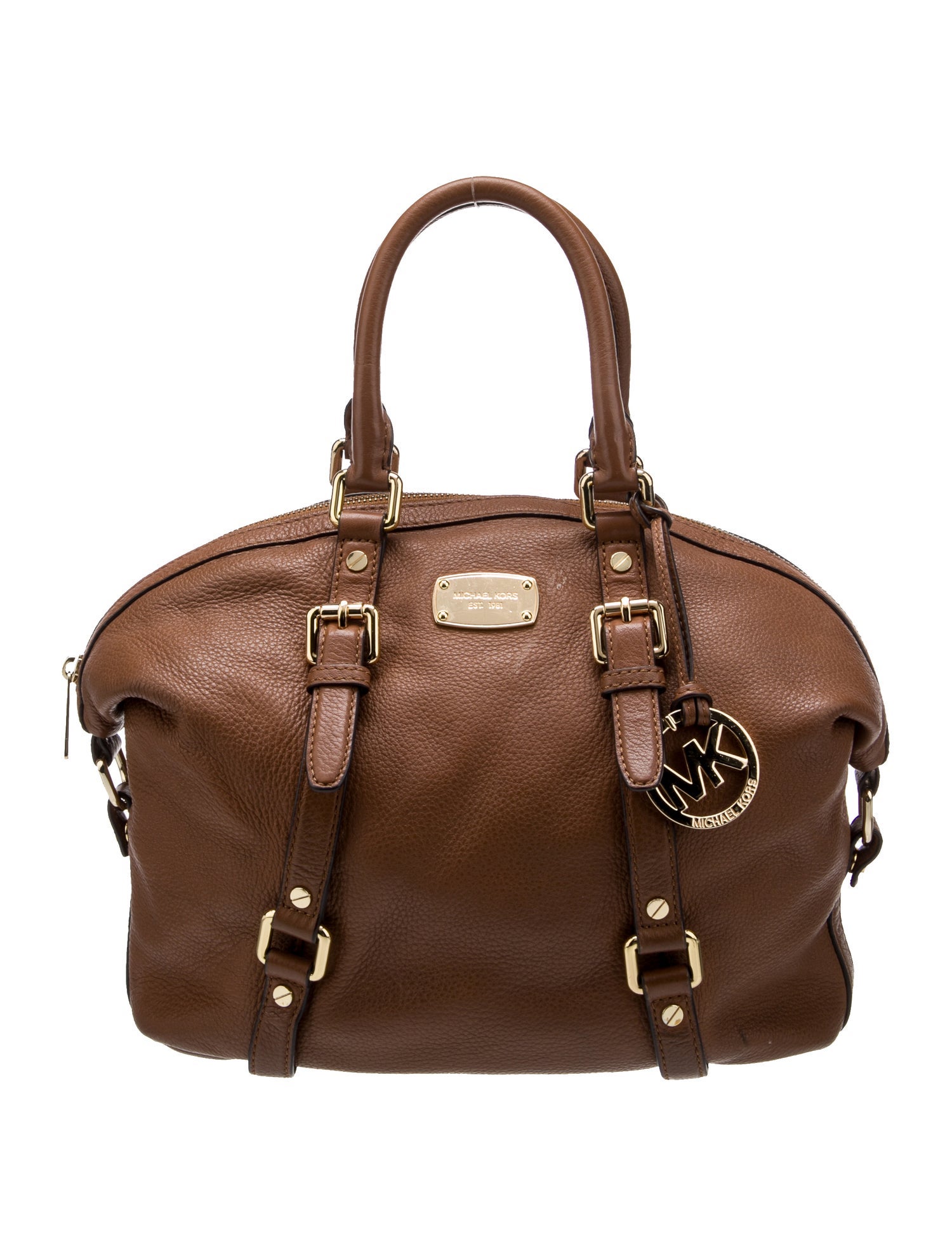 Michael Michael Kors Leather Top Handle Bag