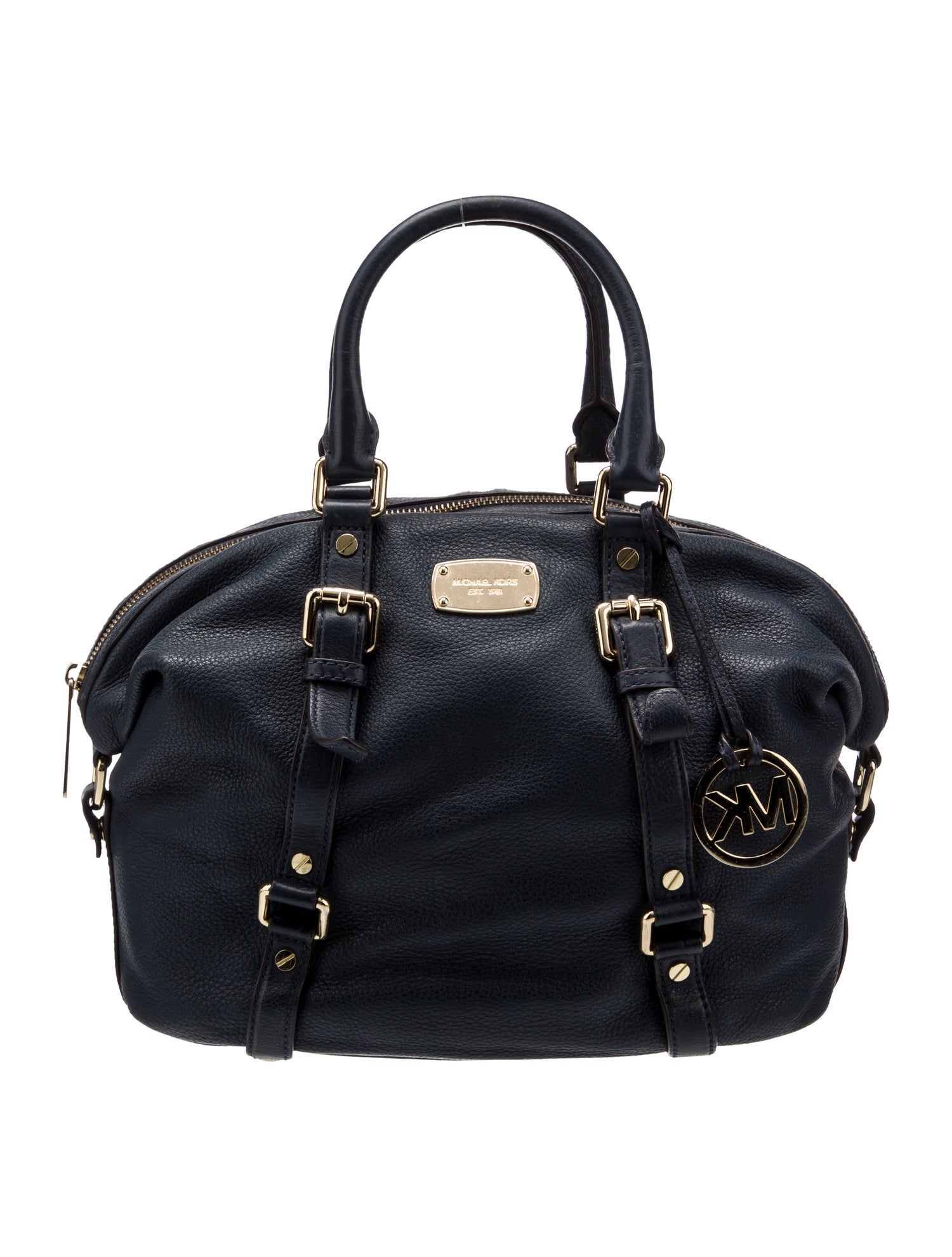 Michael Michael Kors Leather Top Handle Bag