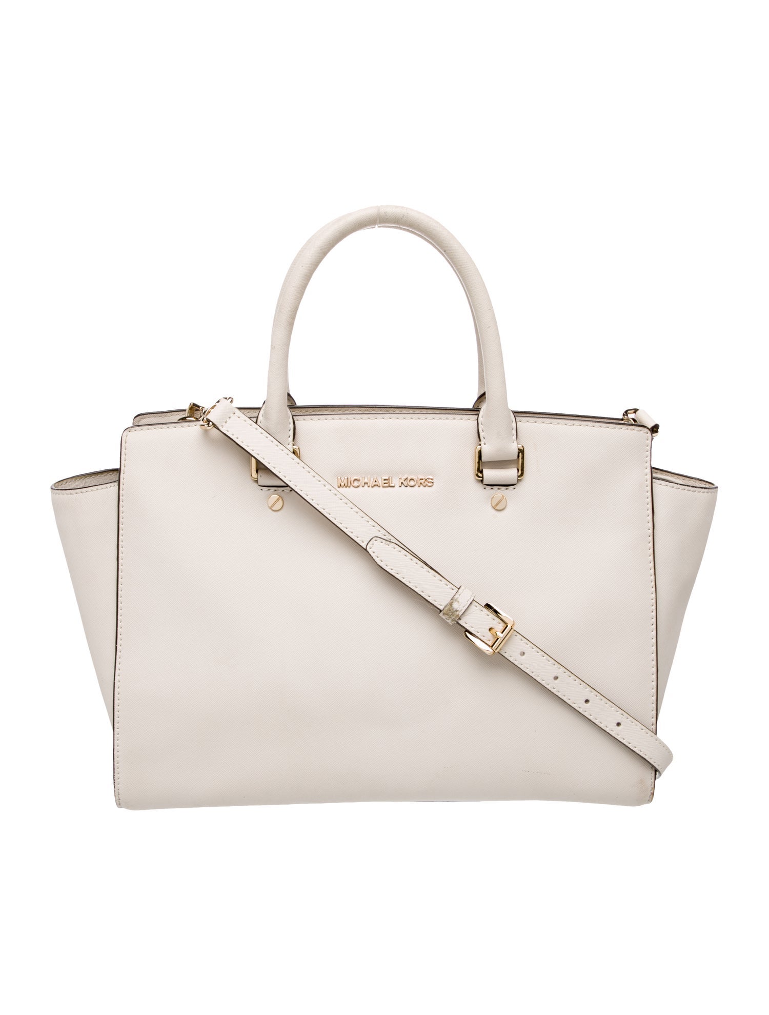 Michael Michael Kors Saffiano Leather Shoulder Bag