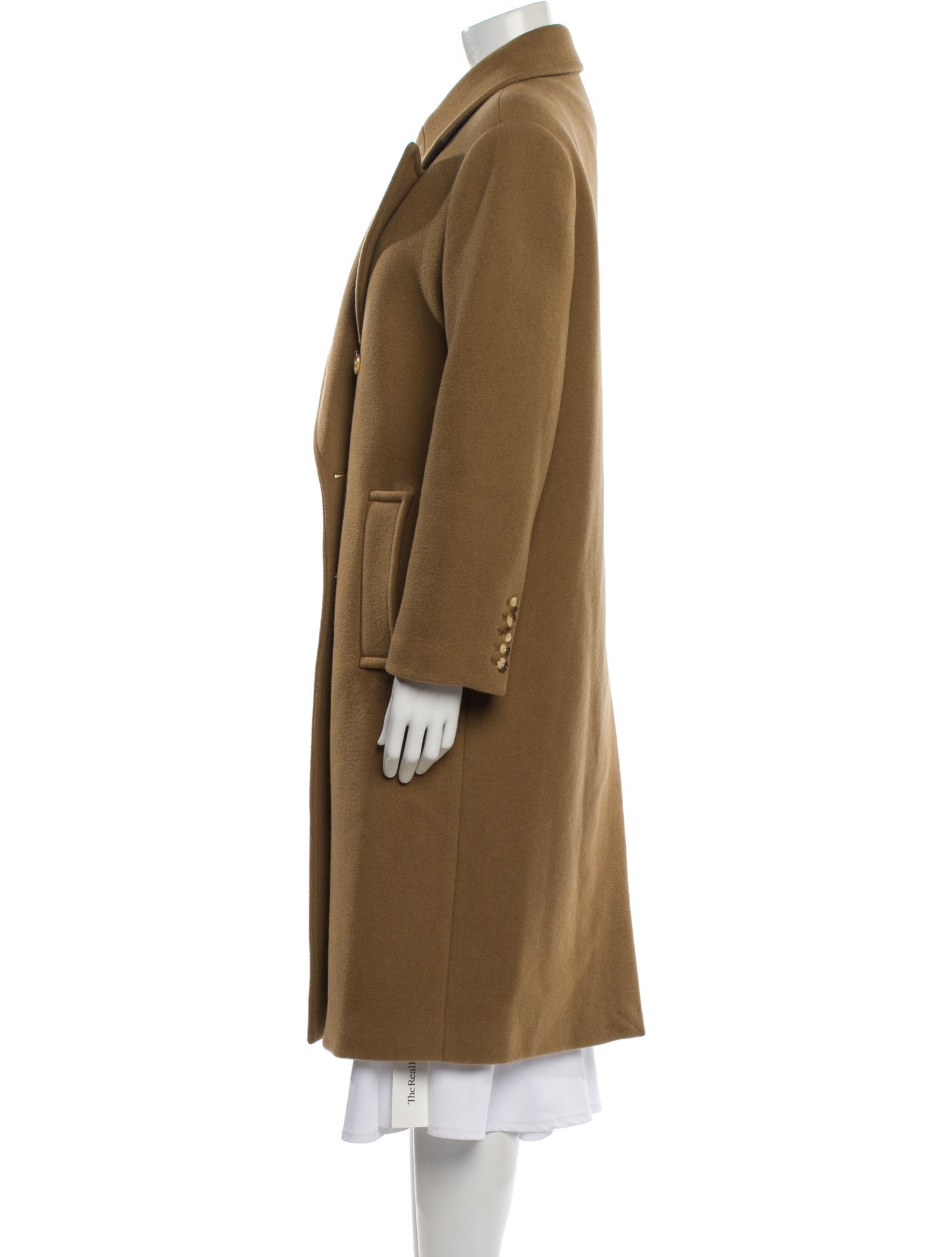 Michael Michael Kors Wool Faux Fur Coat