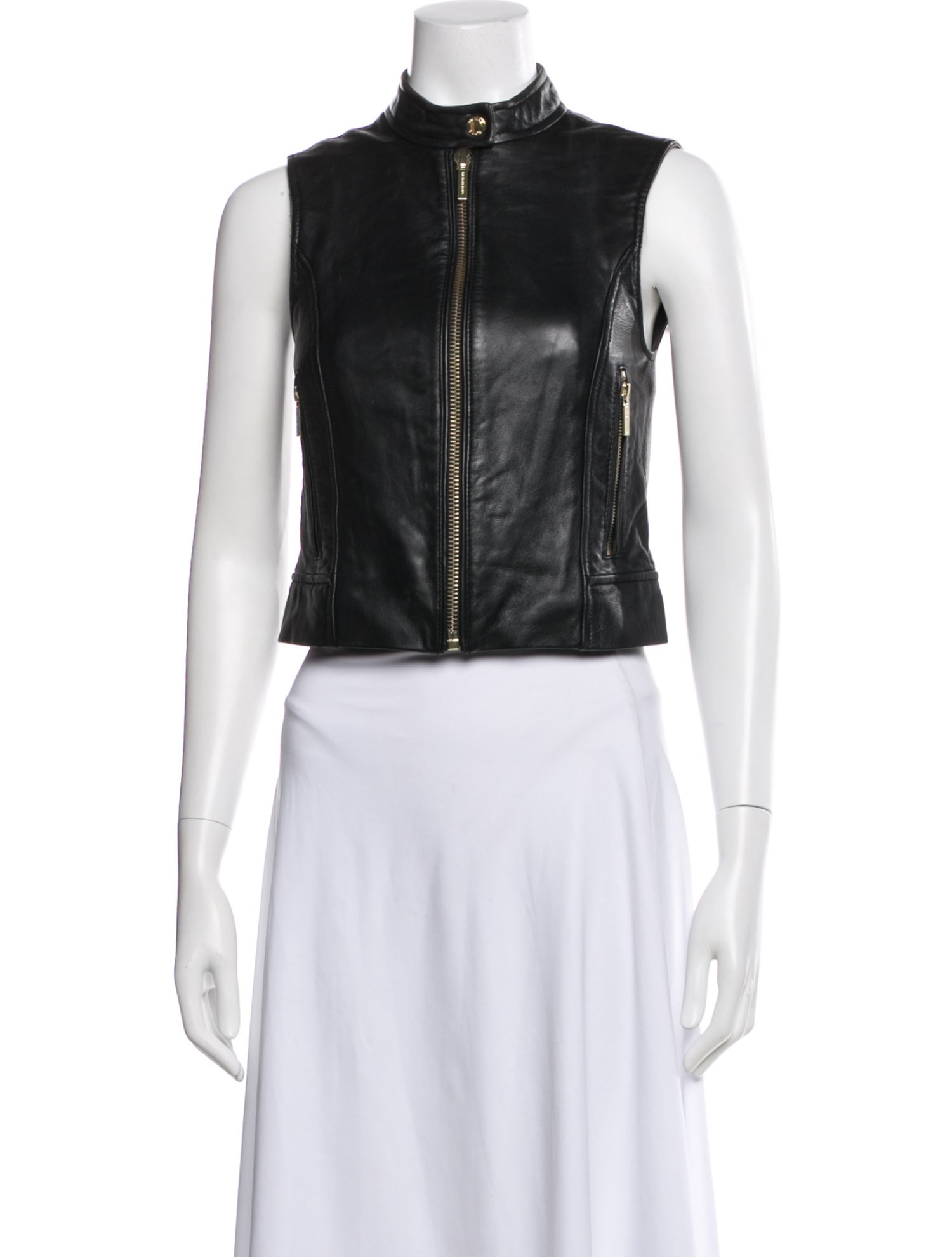 Michael Michael Kors Leather Vest