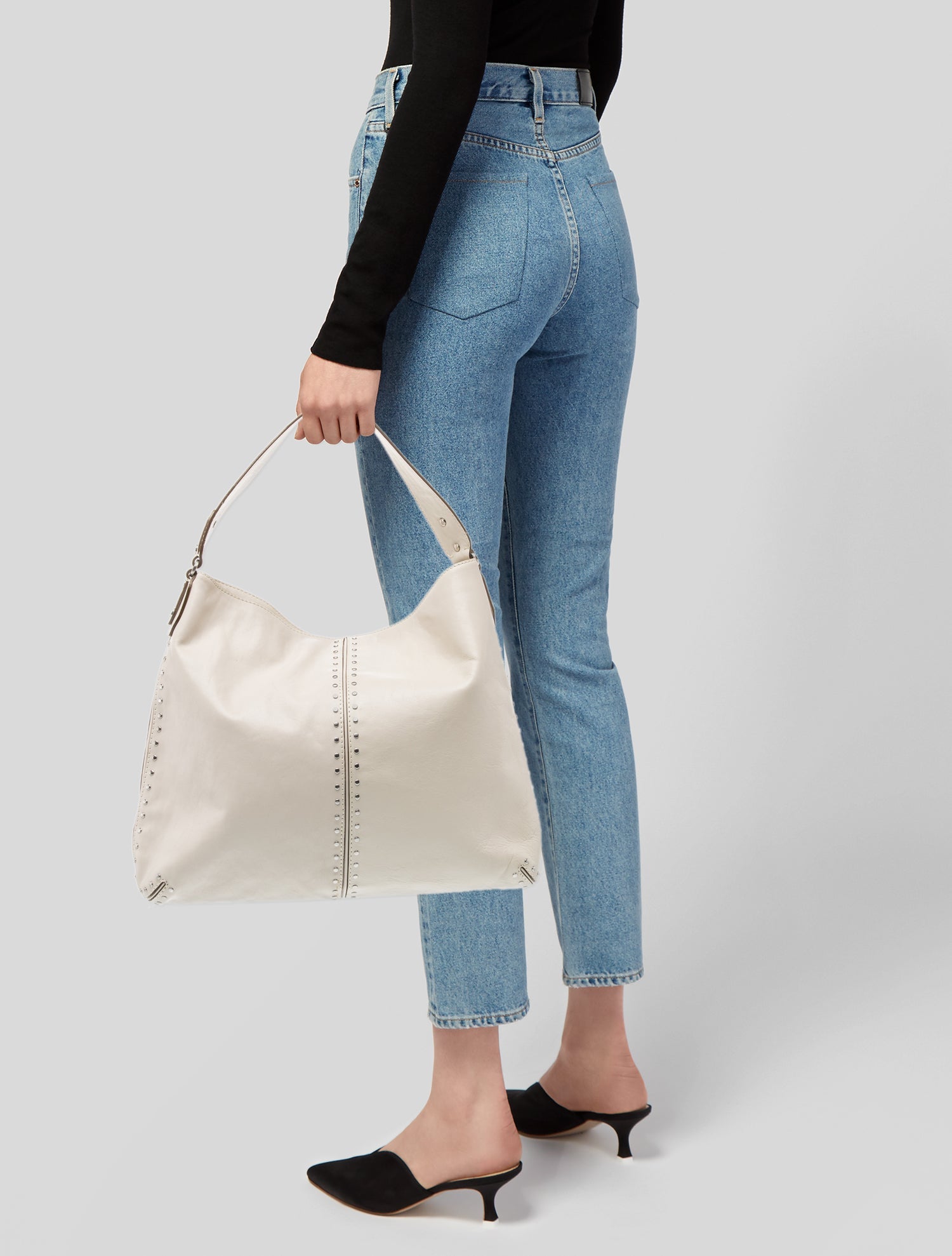 Michael Michael Kors Multicolor Manhattan Handle Bag - White