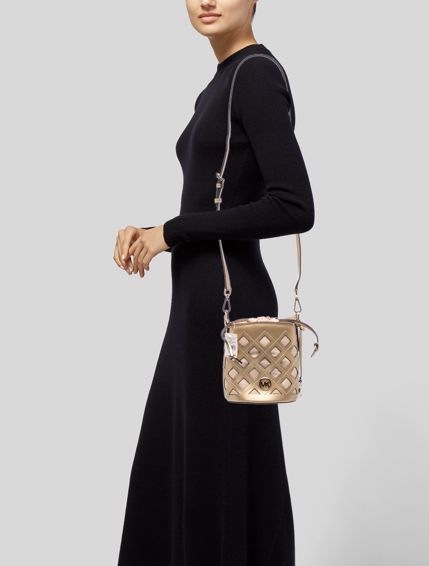 juco ロエベ Loewe 2019 Gate Braided Handle Bucket Bag - Brown Bucket Bags