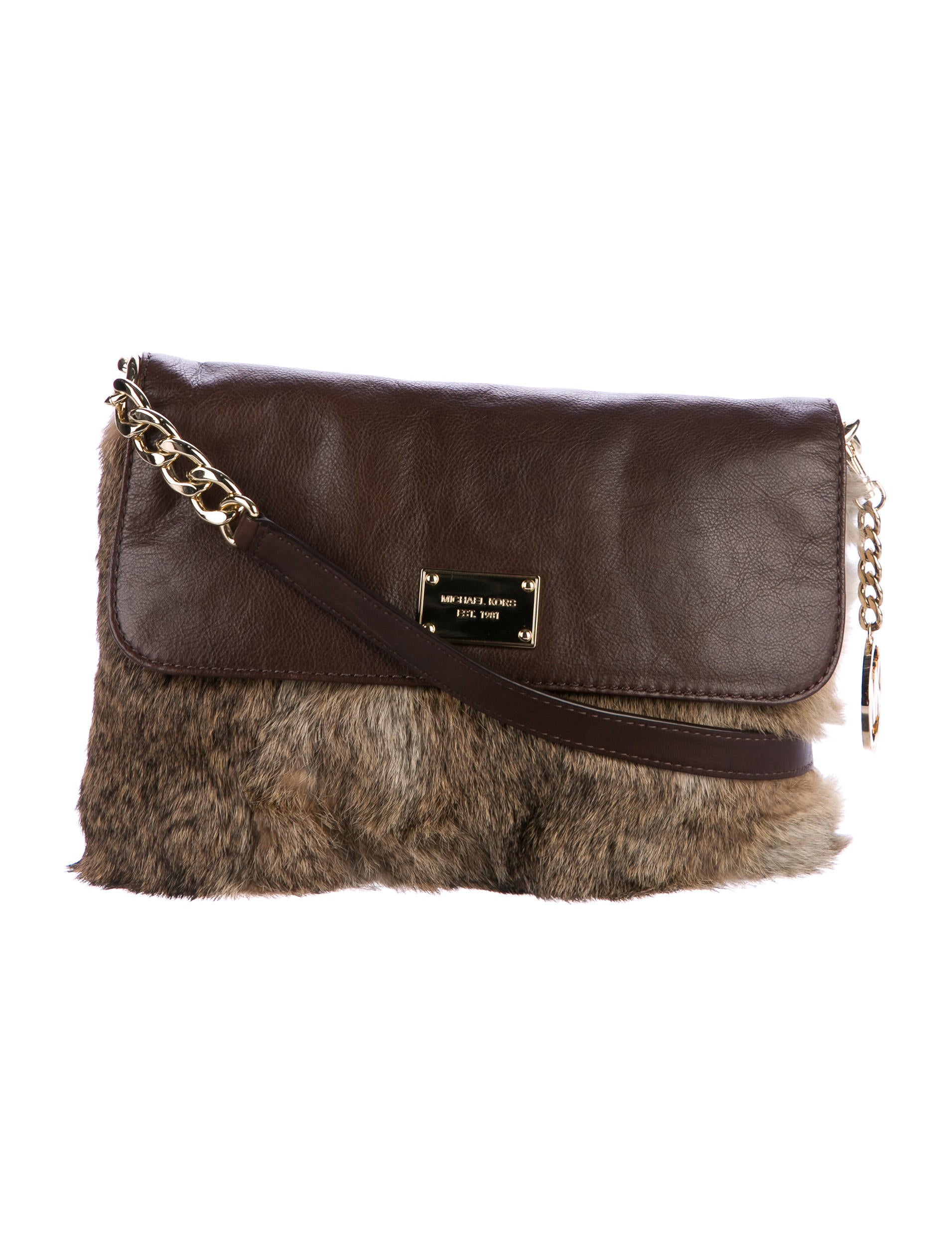 Michael Michael Kors Fur Crossbody Bag Handbags WM522433 The RealReal