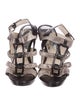 Michael Michael Kors Embossed Cage Sandals