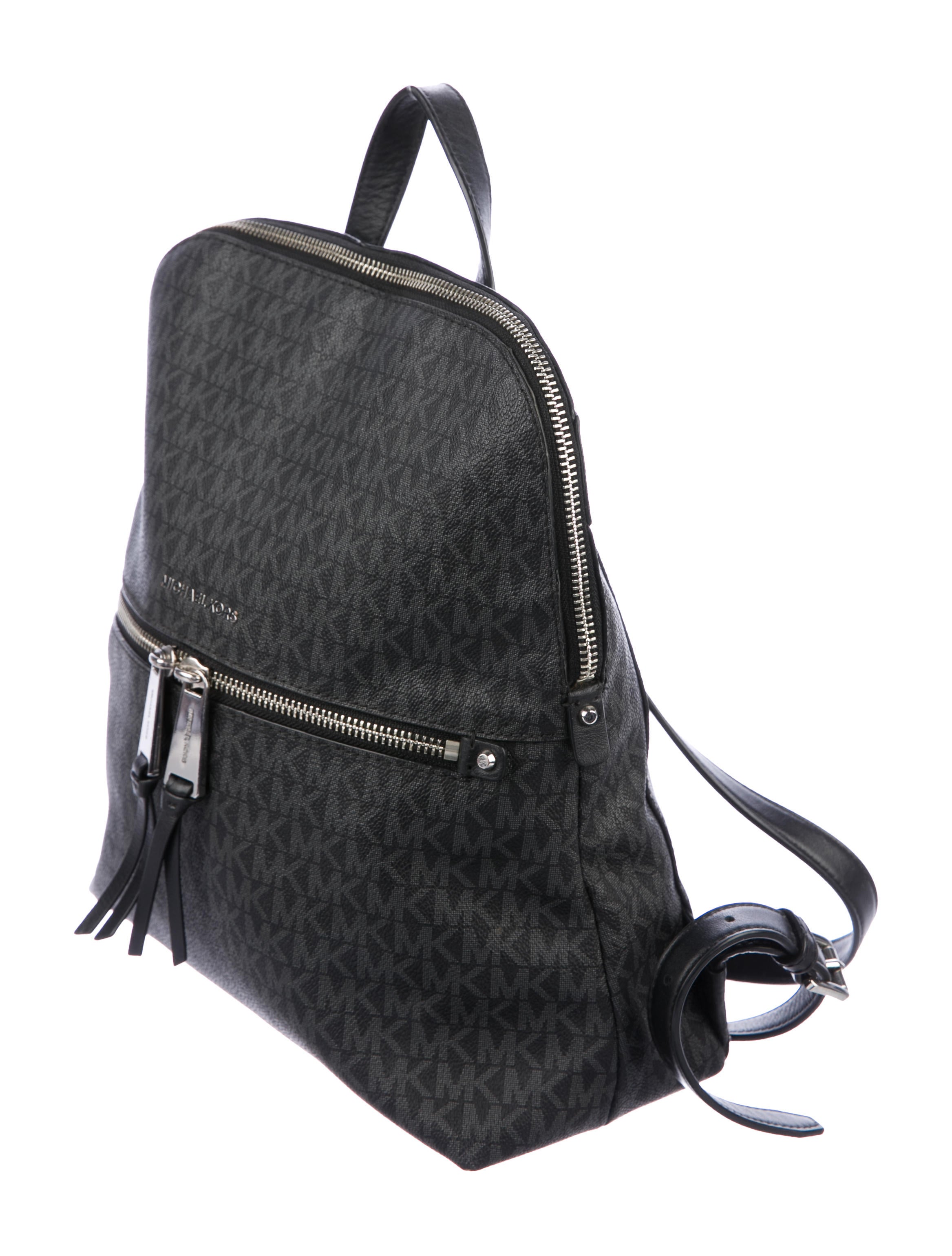 Michael Michael Kors Monogram Rhea Slim Backpack