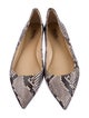 Michael Michael Kors Leather Animal Print Flats